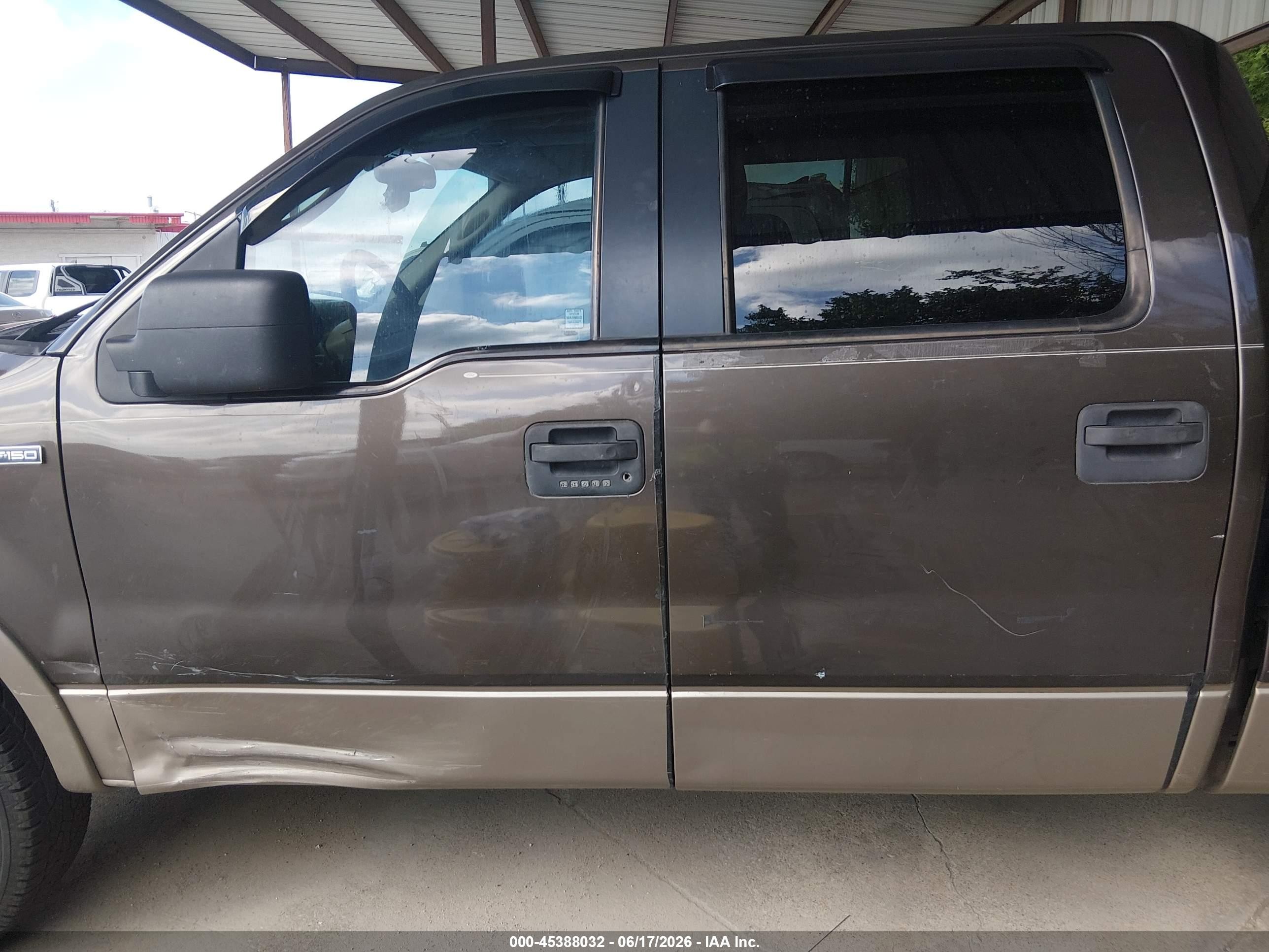 2005 Ford F-150 Fx4/lariat/xlt Brown vin: 1FTPW14565KD19097