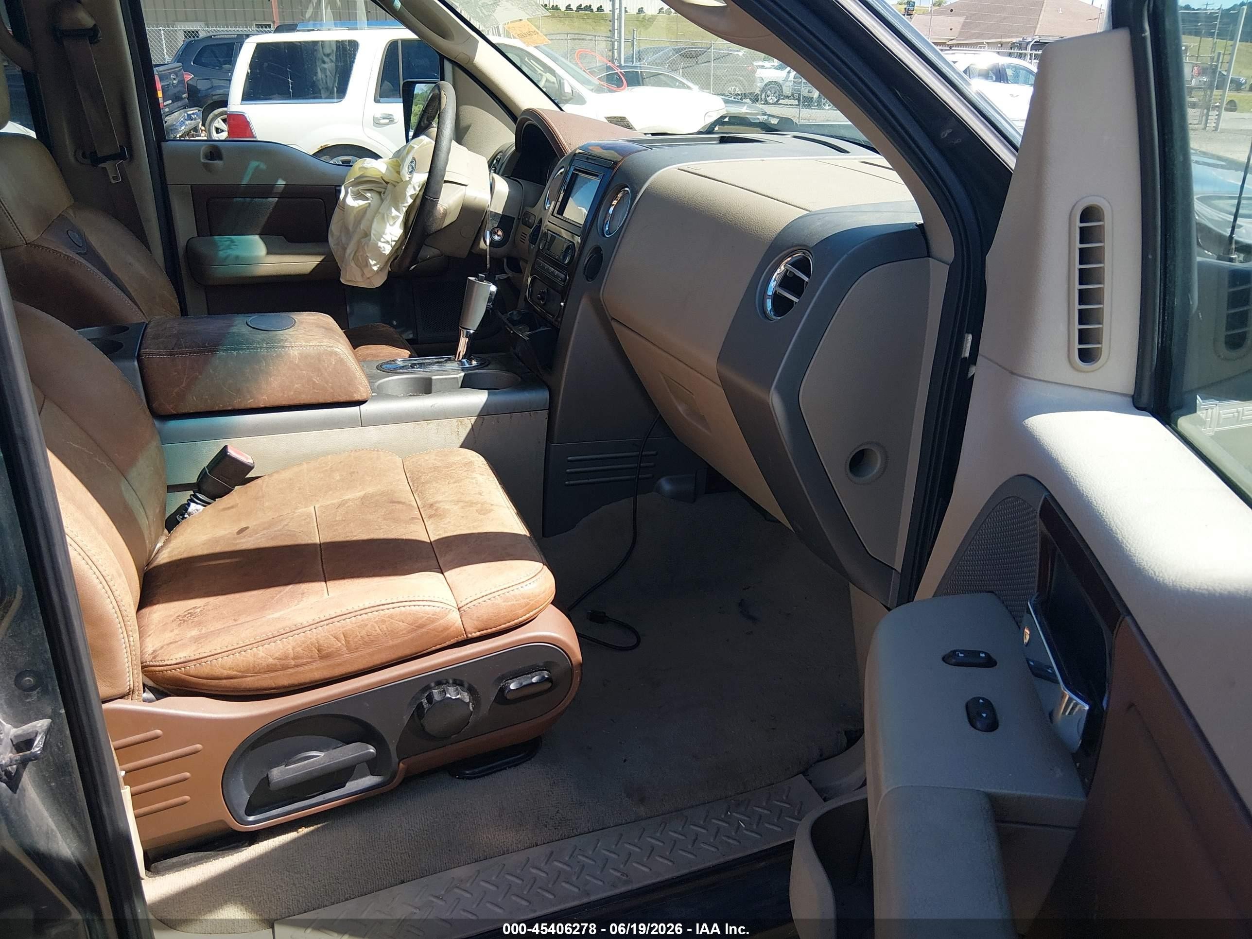 2005 Ford F-150 Fx4/lariat/xlt Зеленый vin: 1FTPW14565KF16142