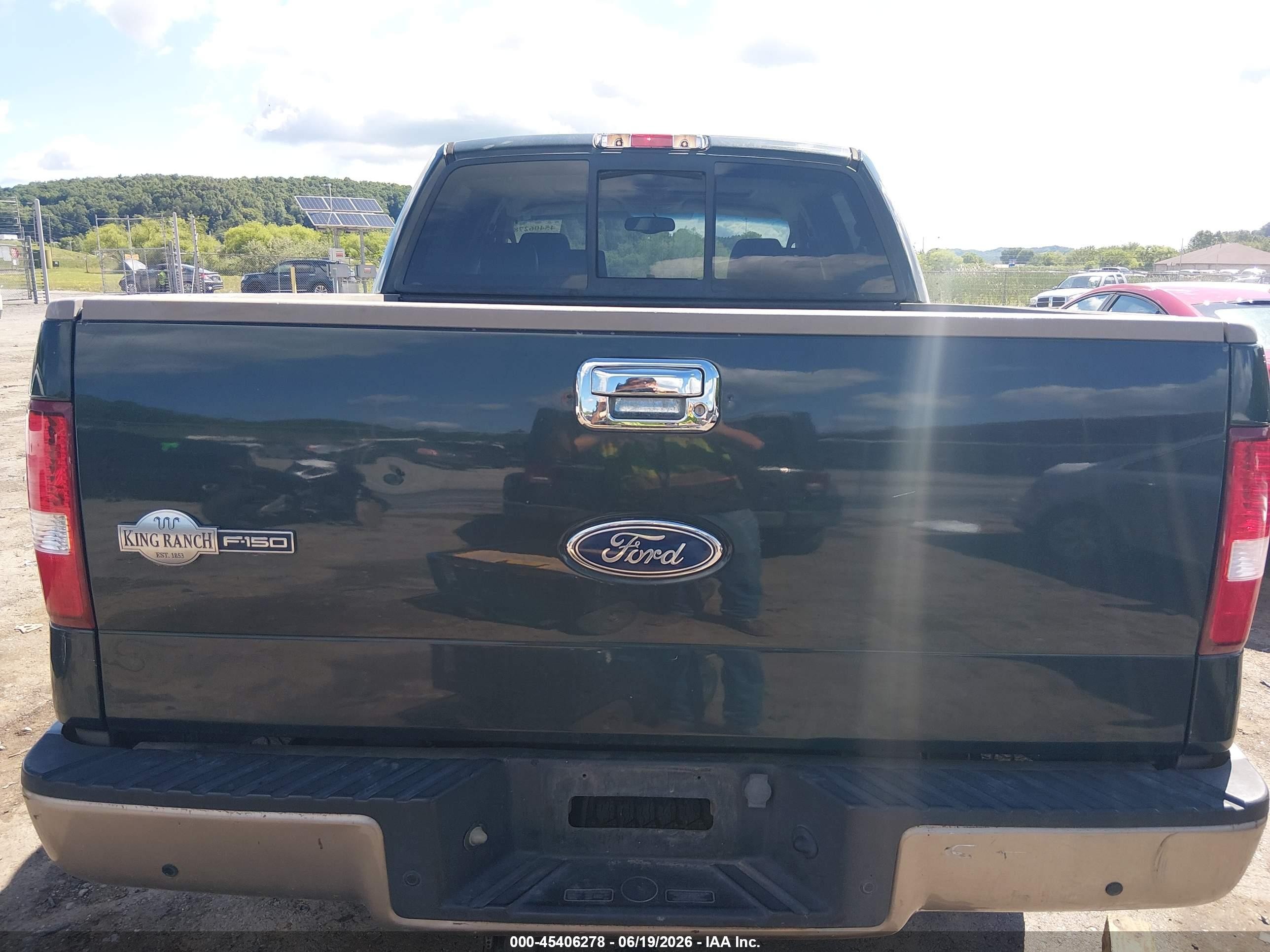 2005 Ford F-150 Fx4/lariat/xlt Зеленый vin: 1FTPW14565KF16142