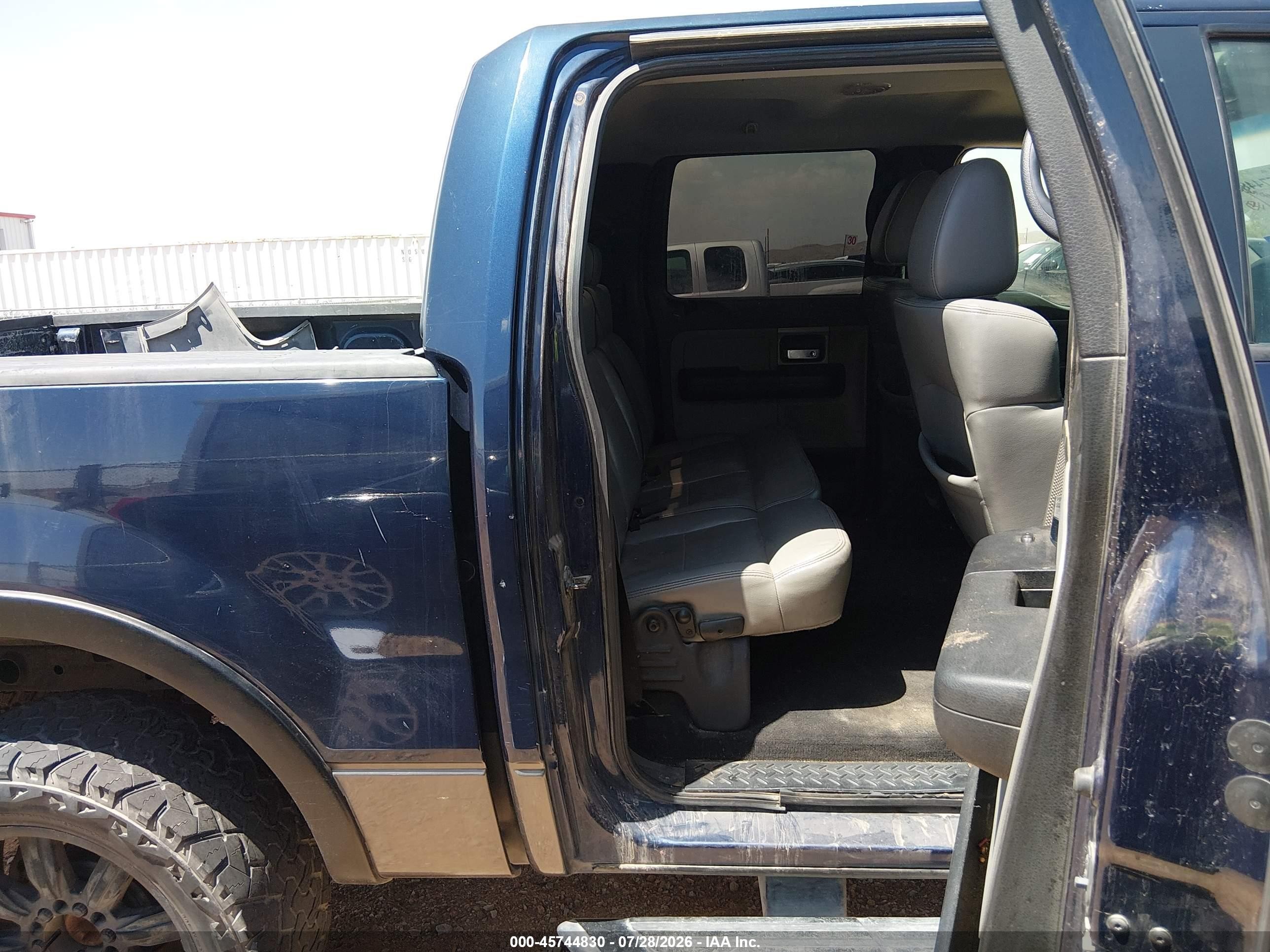 2006 Ford F-150 Fx4/lariat/xlt Blue vin: 1FTPW14566FA42431