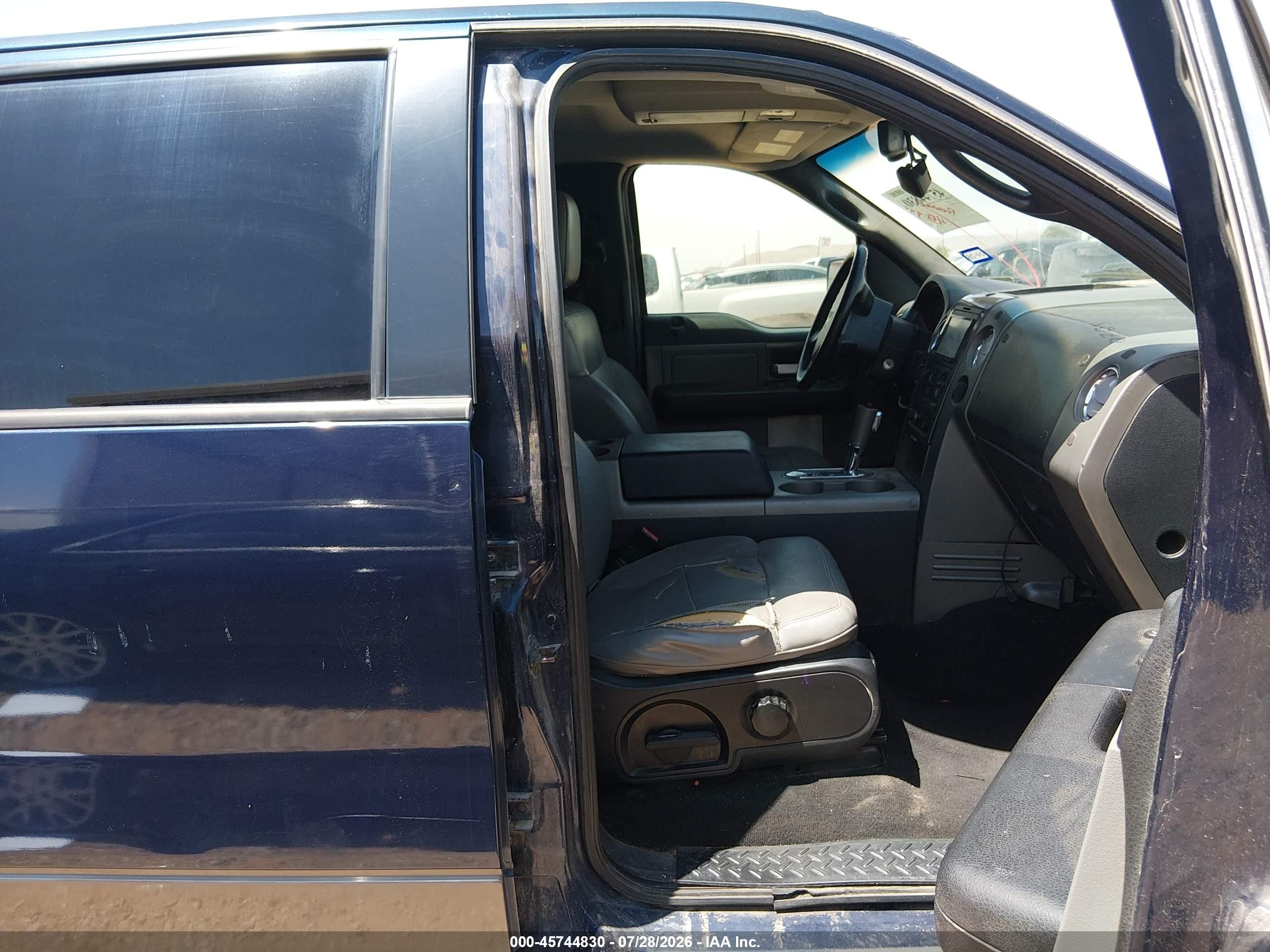 2006 Ford F-150 Fx4/lariat/xlt Blue vin: 1FTPW14566FA42431