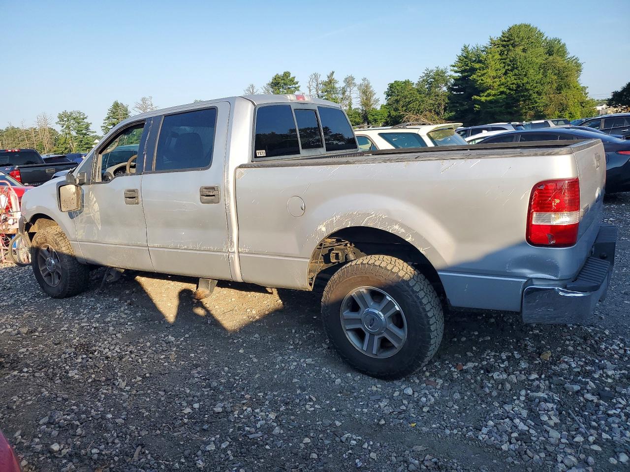 2006 Ford F150 Supercrew Silver vin: 1FTPW14566FB13434