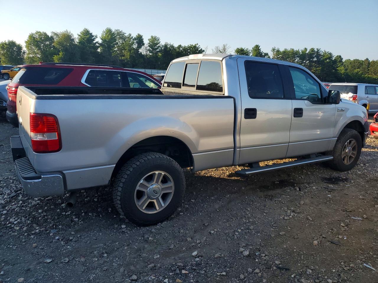 2006 Ford F150 Supercrew Silver vin: 1FTPW14566FB13434