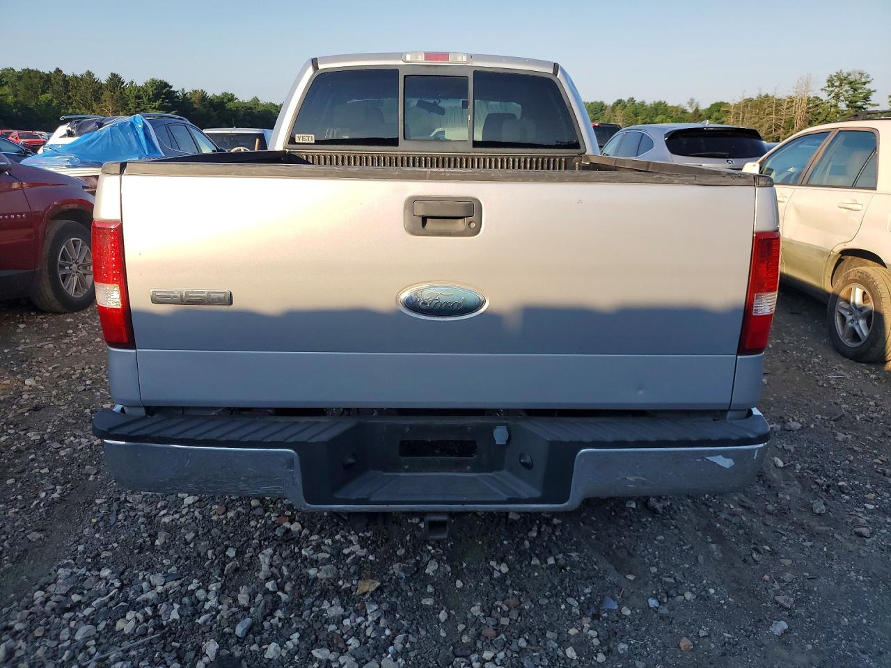 2006 Ford F150 Supercrew Silver vin: 1FTPW14566FB13434