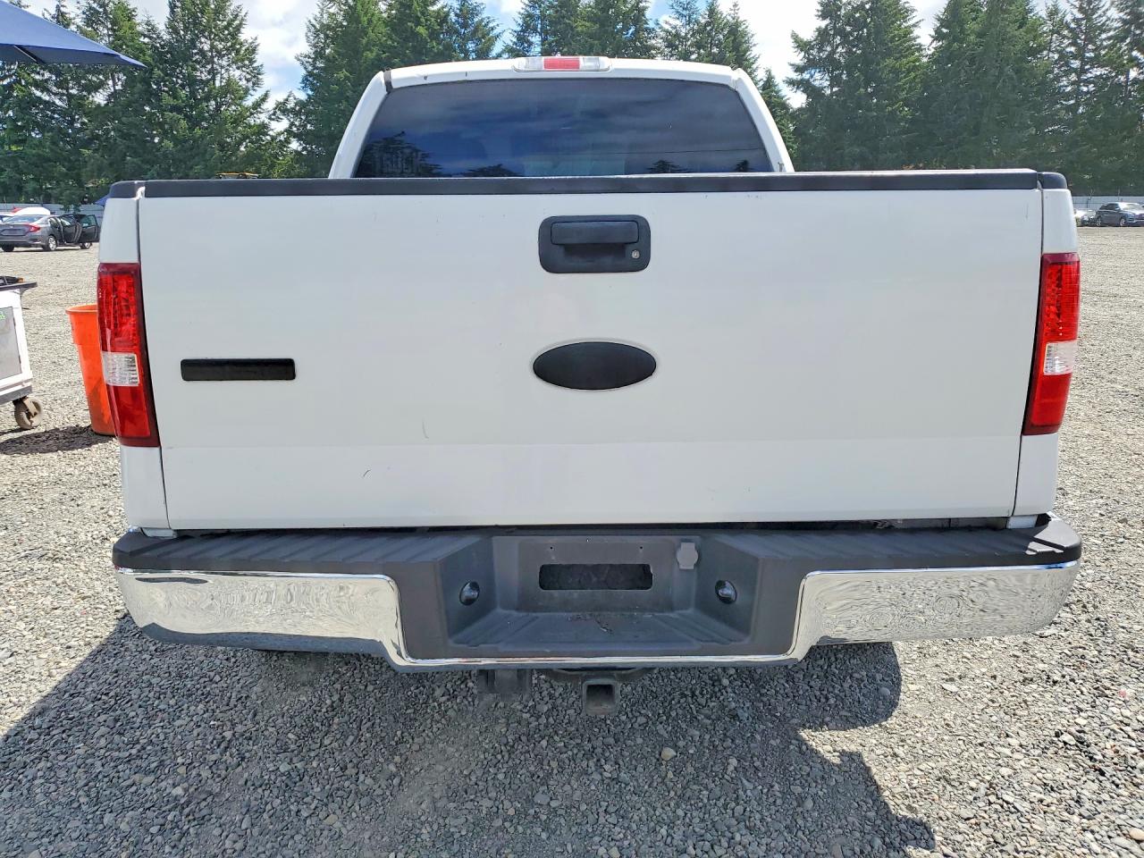 2006 Ford F150 Supercrew White vin: 1FTPW14566FB56297