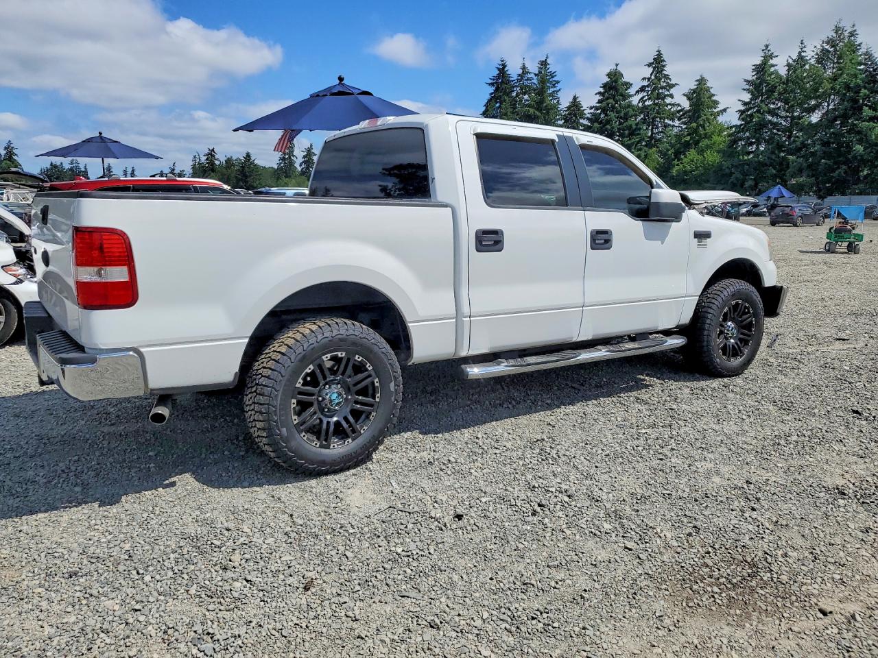 2006 Ford F150 Supercrew White vin: 1FTPW14566FB56297