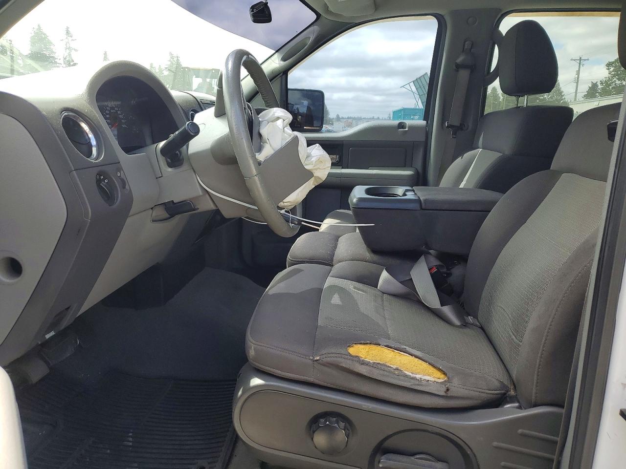 2006 Ford F150 Supercrew White vin: 1FTPW14566FB56297