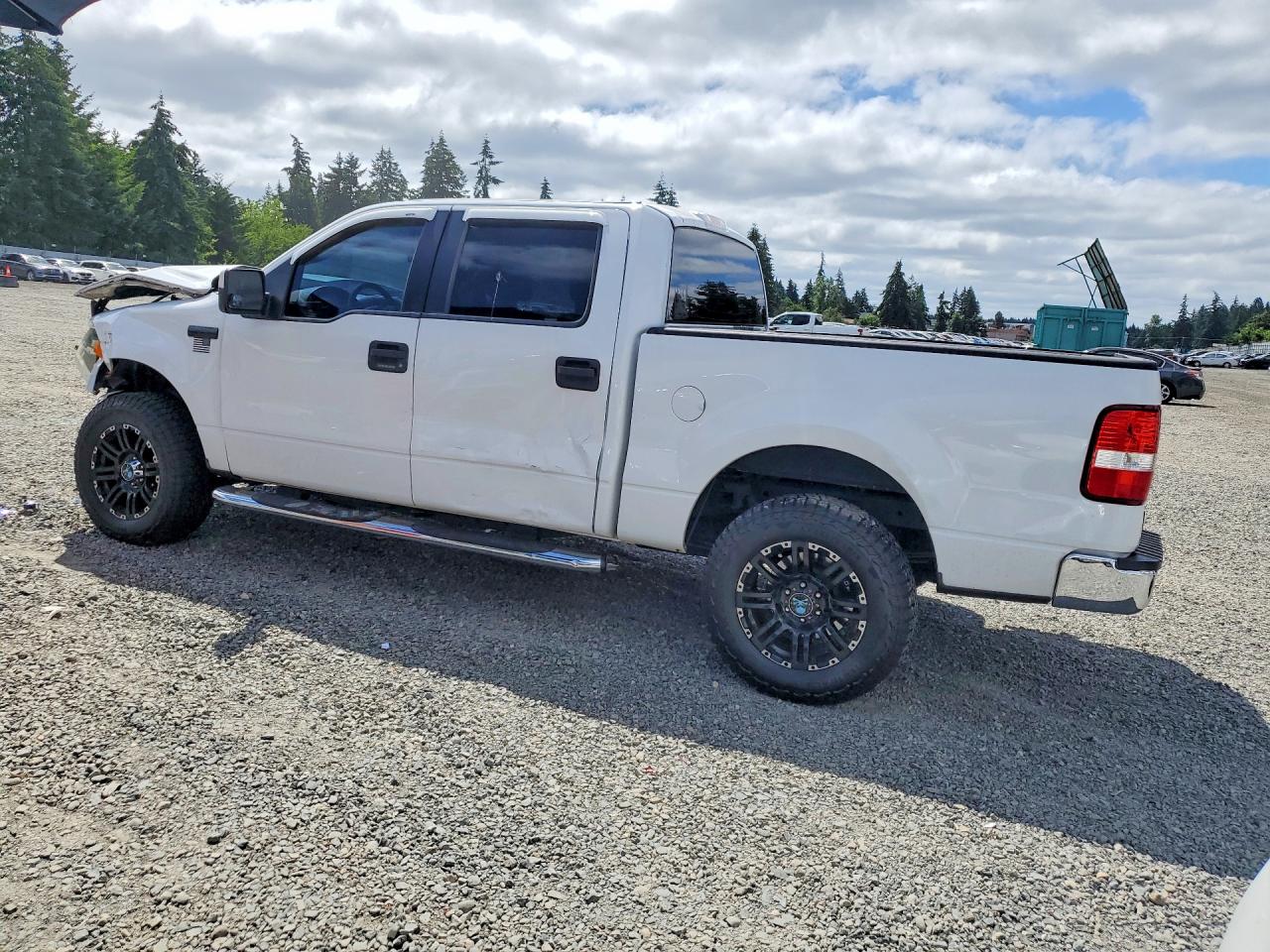 2006 Ford F150 Supercrew White vin: 1FTPW14566FB56297