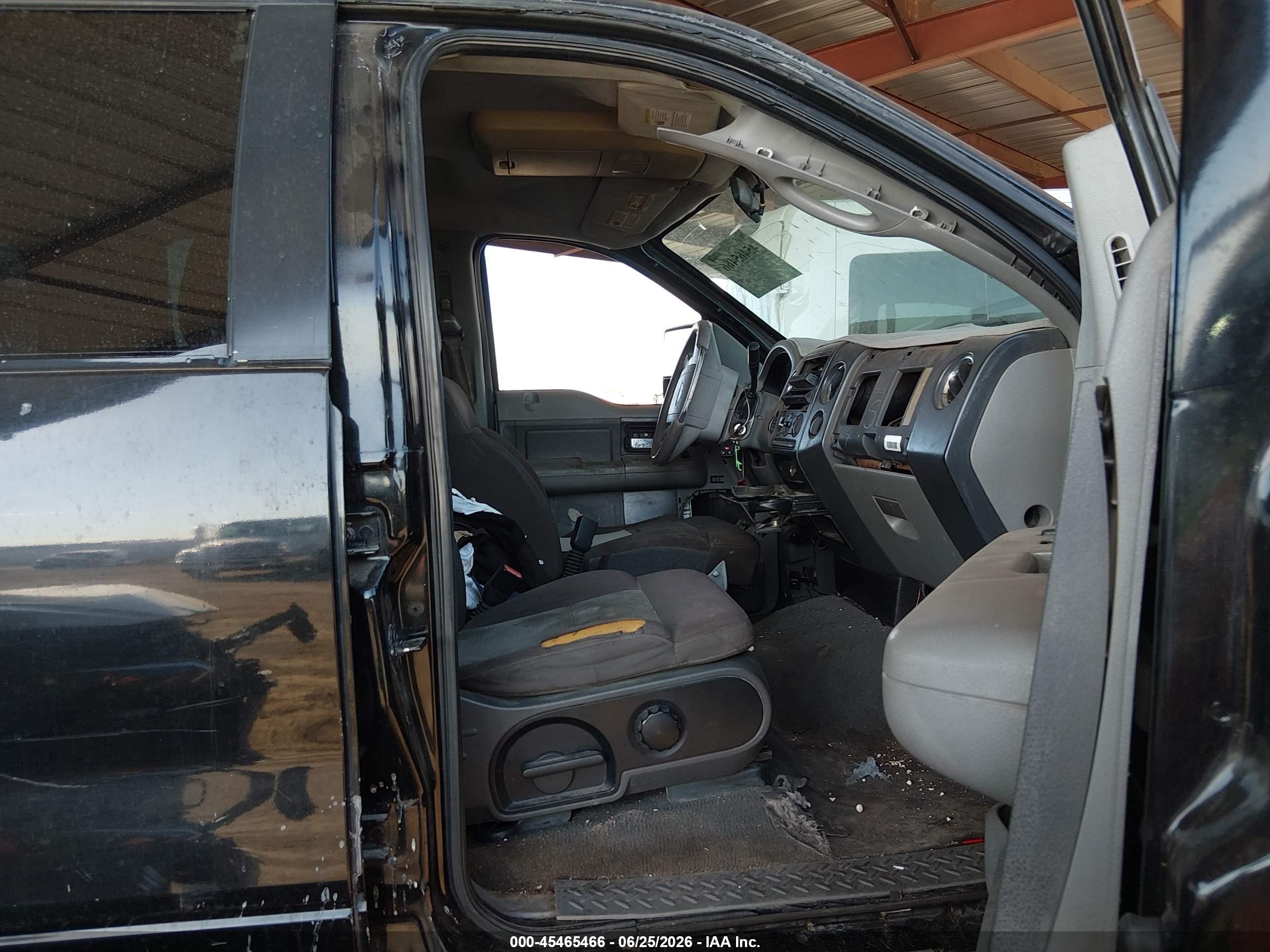 2006 Ford F-150 Fx4/lariat/xlt Black vin: 1FTPW14566KB04319