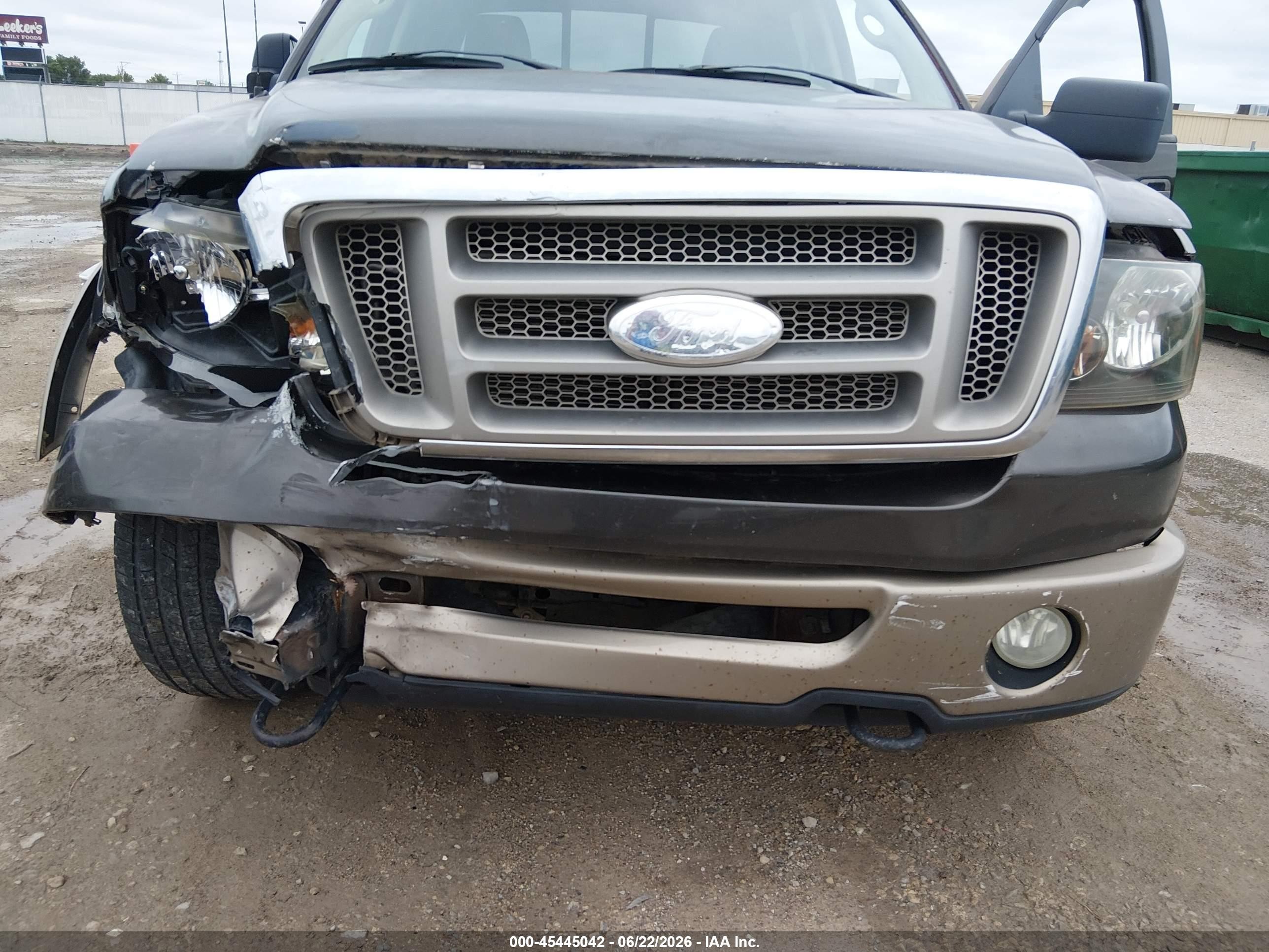 2006 Ford F-150 Fx4/lariat/xlt Brown vin: 1FTPW14566KB23890