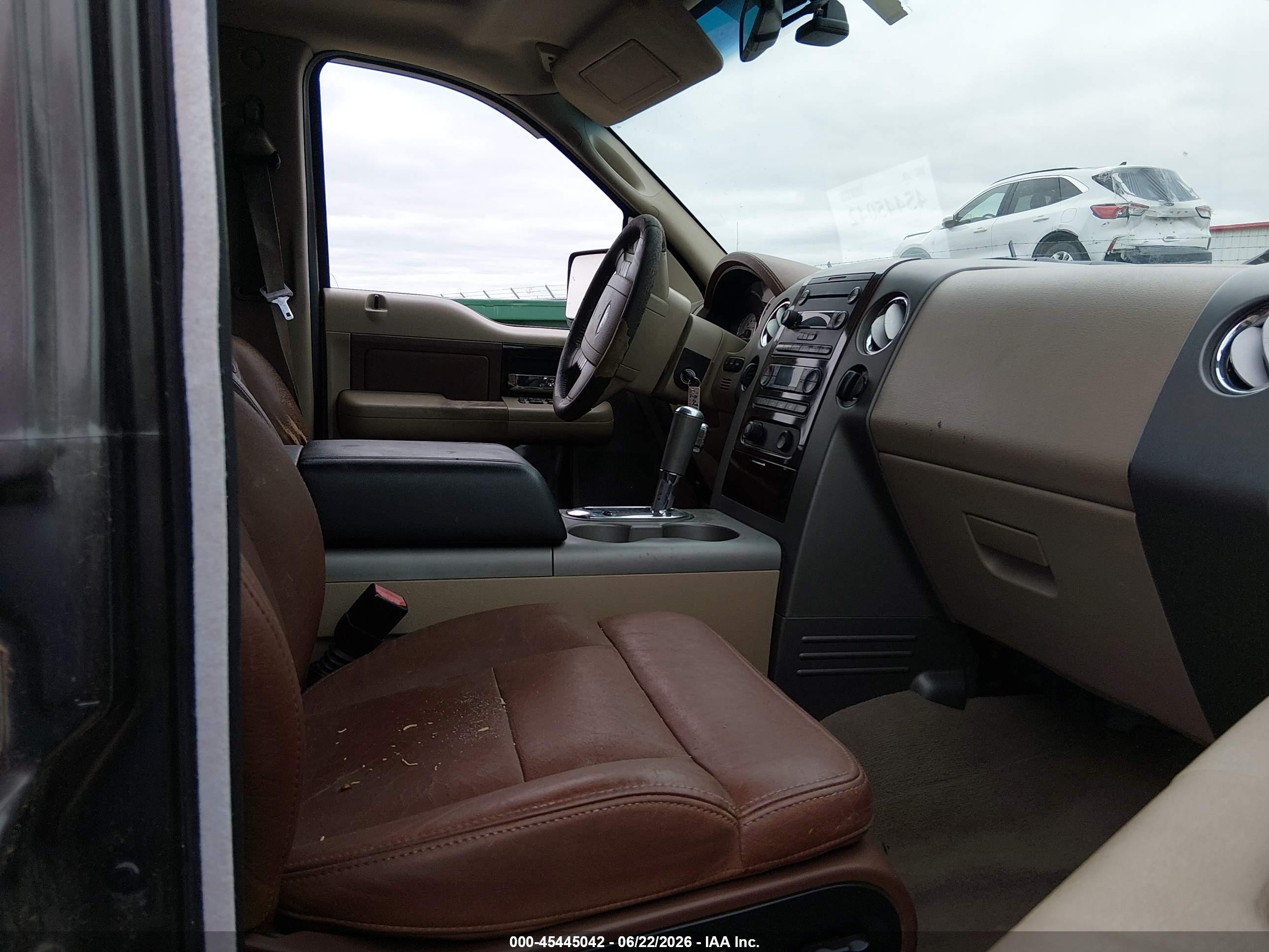2006 Ford F-150 Fx4/lariat/xlt Brown vin: 1FTPW14566KB23890