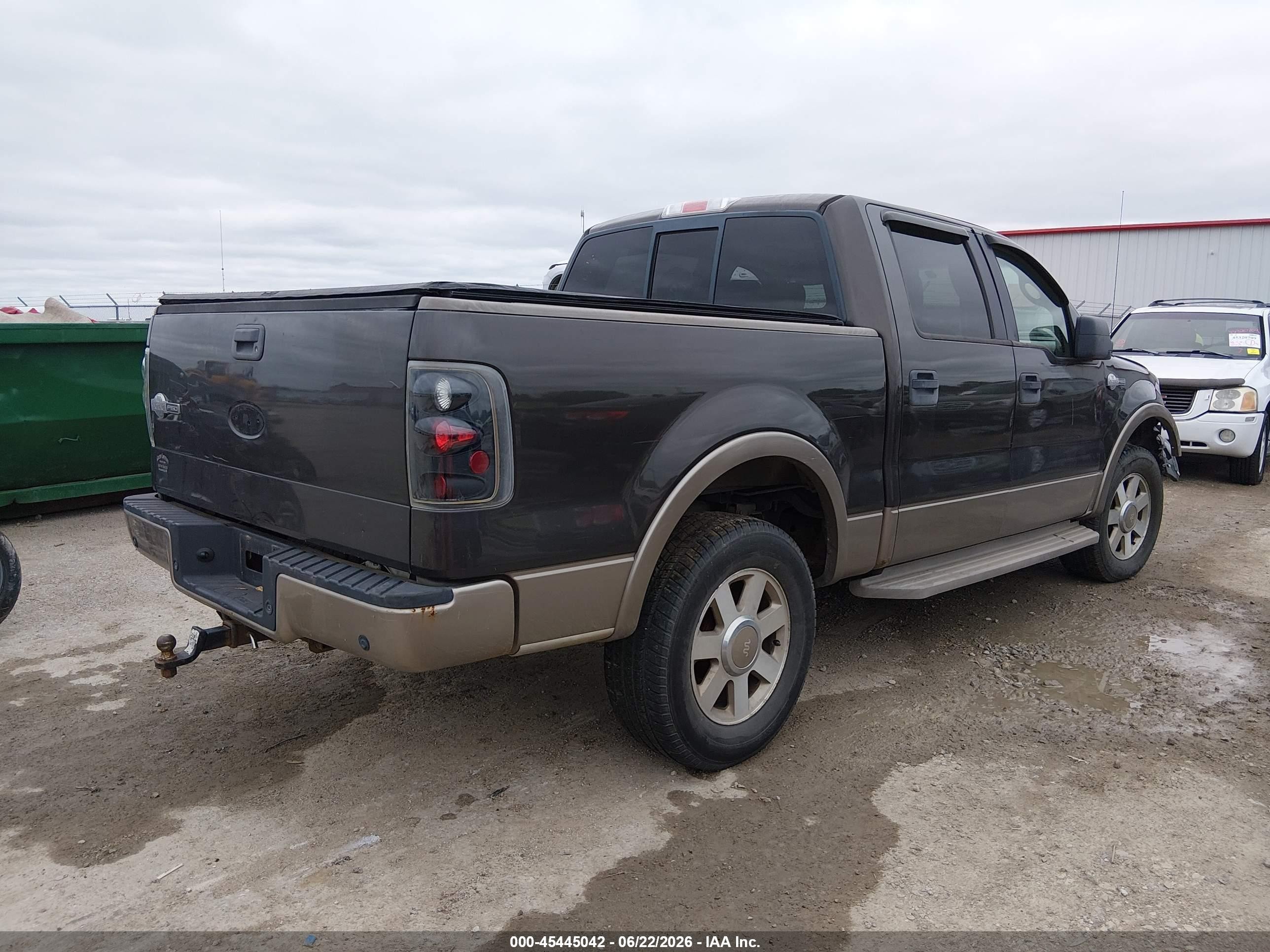 2006 Ford F-150 Fx4/lariat/xlt Brown vin: 1FTPW14566KB23890