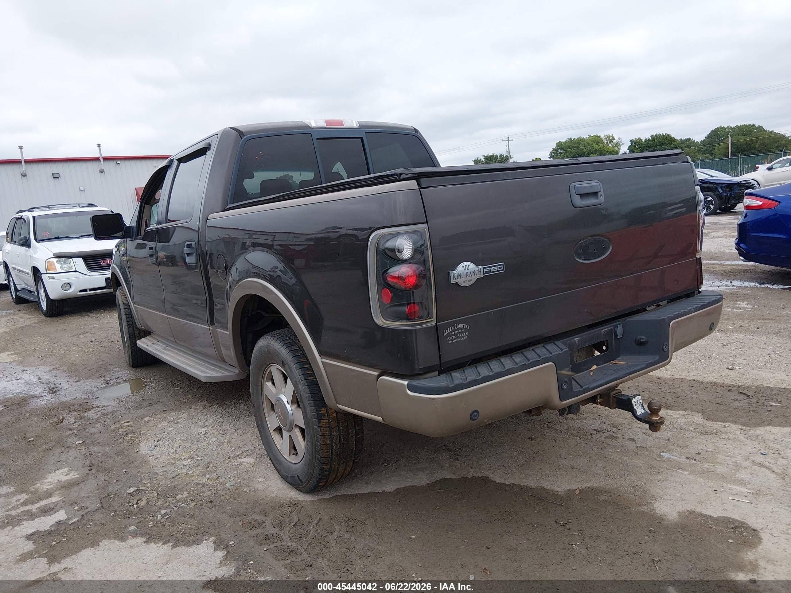 2006 Ford F-150 Fx4/lariat/xlt Brown vin: 1FTPW14566KB23890