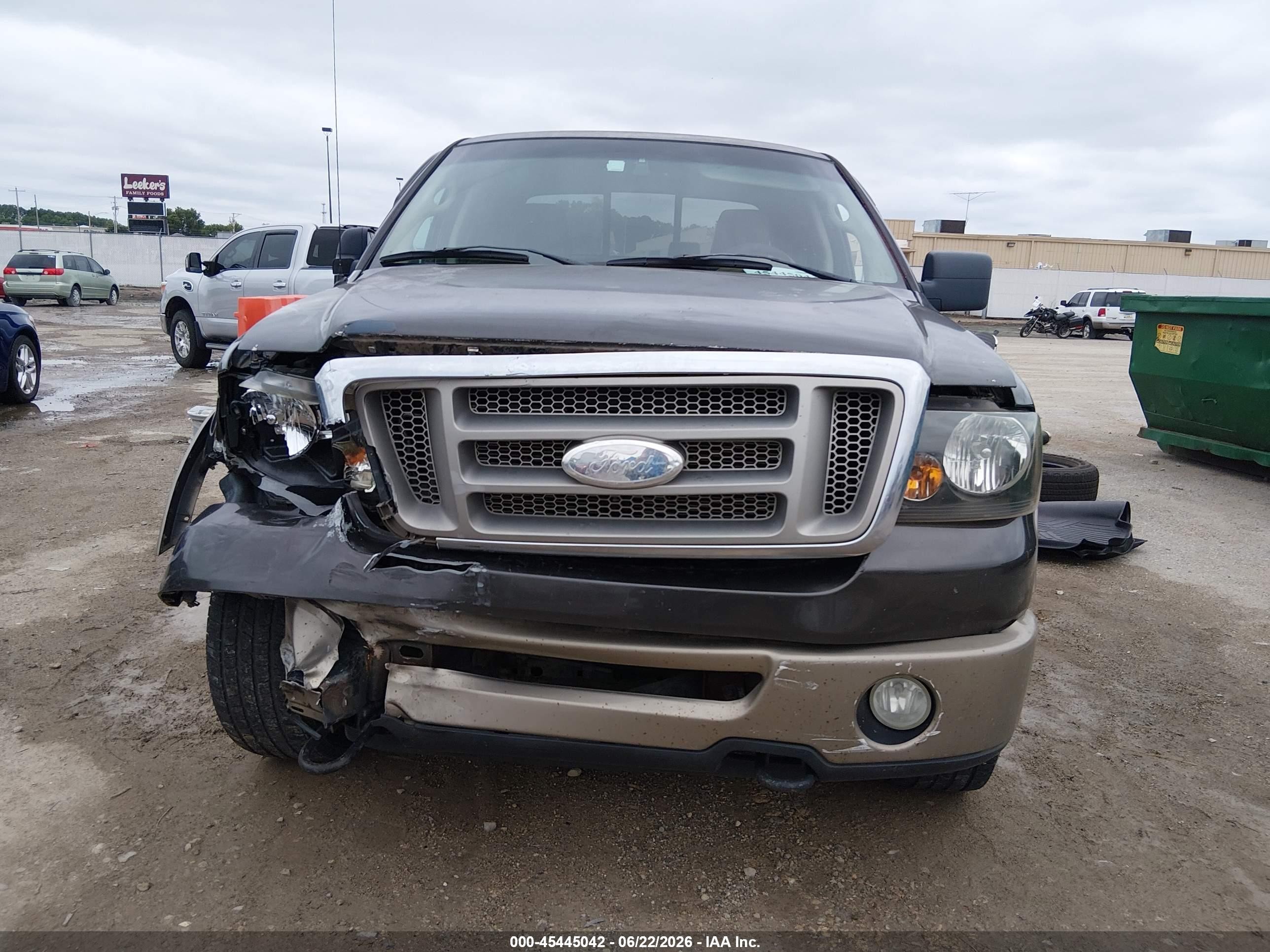2006 Ford F-150 Fx4/lariat/xlt Brown vin: 1FTPW14566KB23890