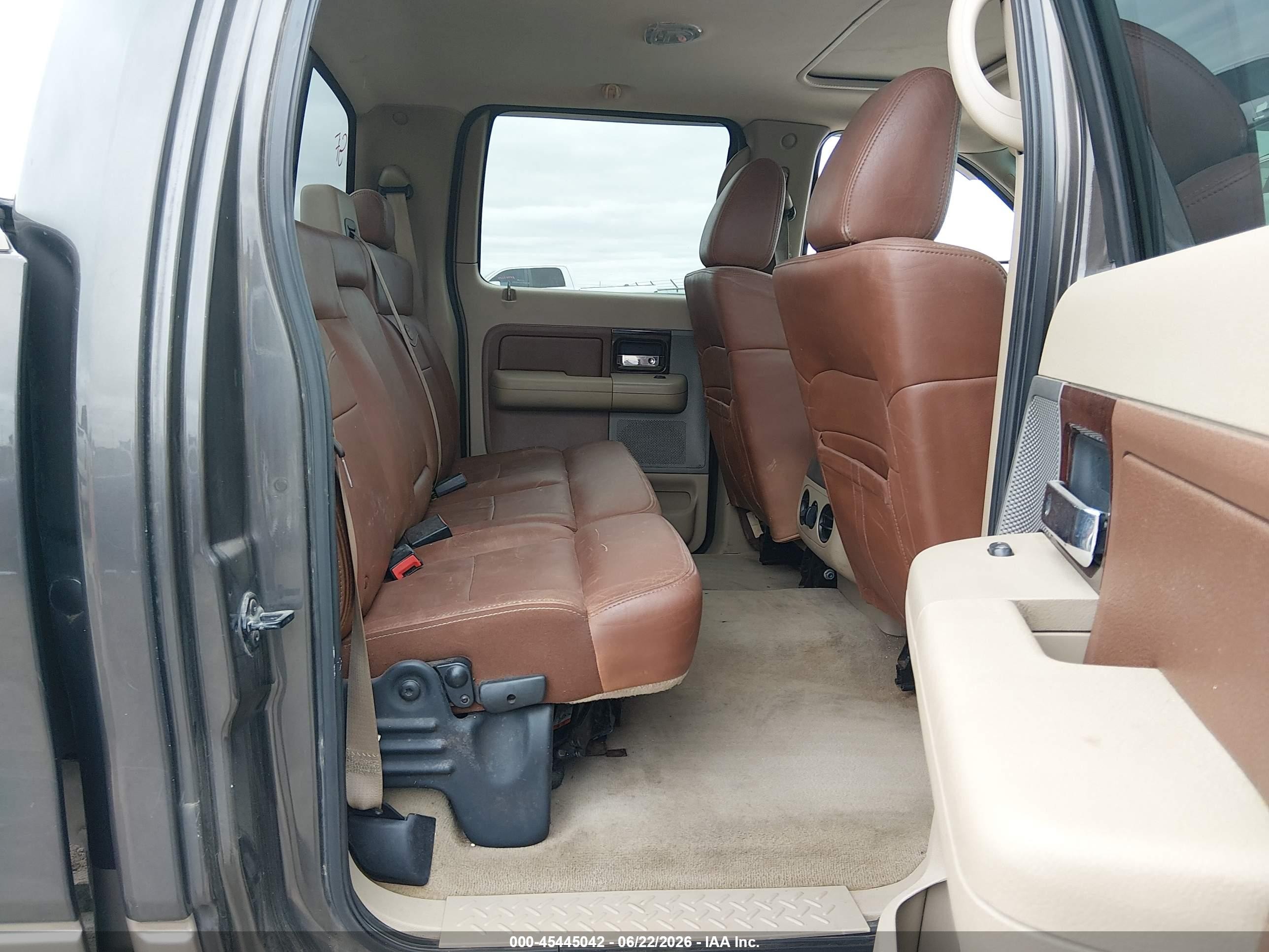 2006 Ford F-150 Fx4/lariat/xlt Brown vin: 1FTPW14566KB23890
