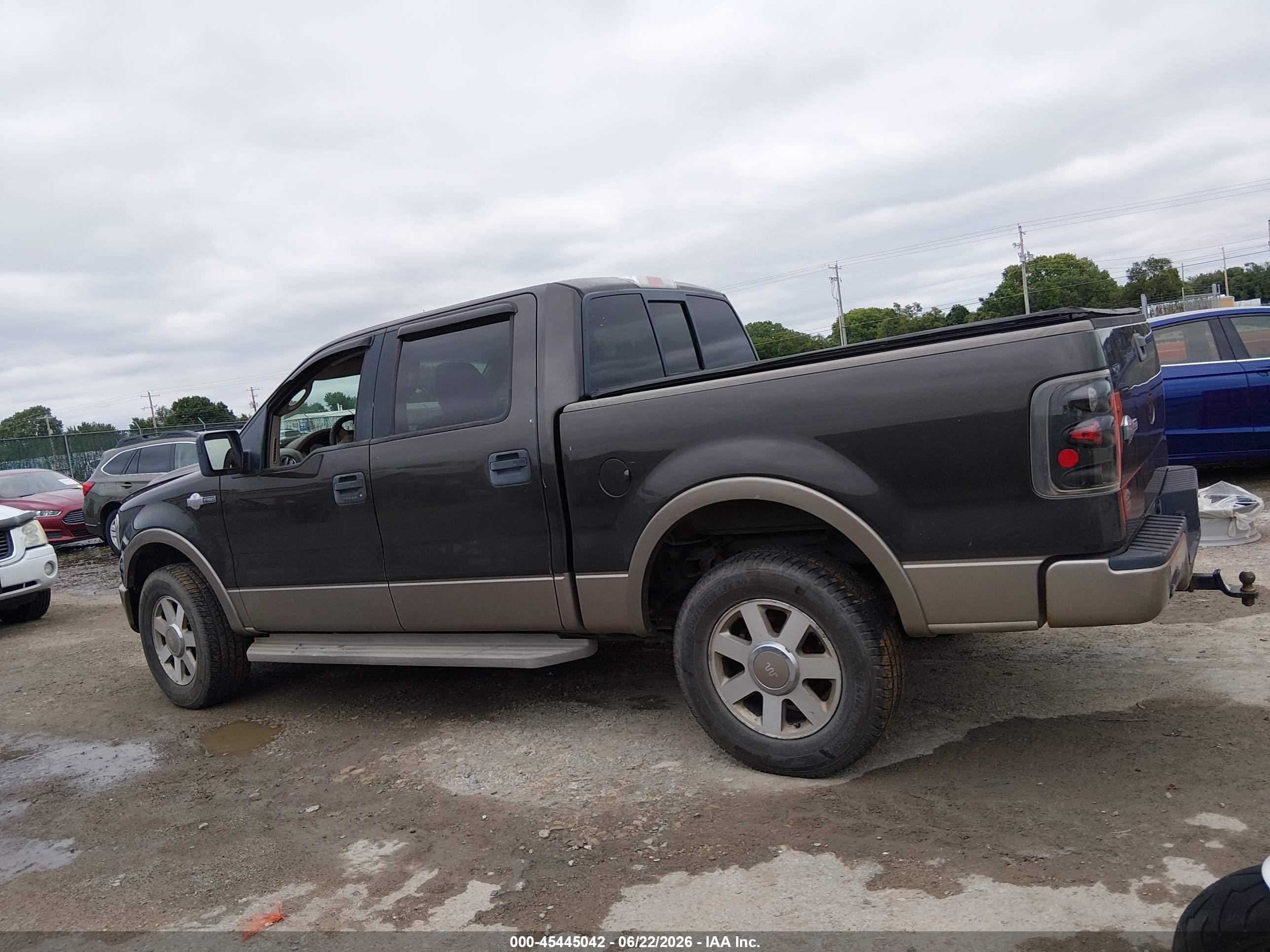 2006 Ford F-150 Fx4/lariat/xlt Brown vin: 1FTPW14566KB23890
