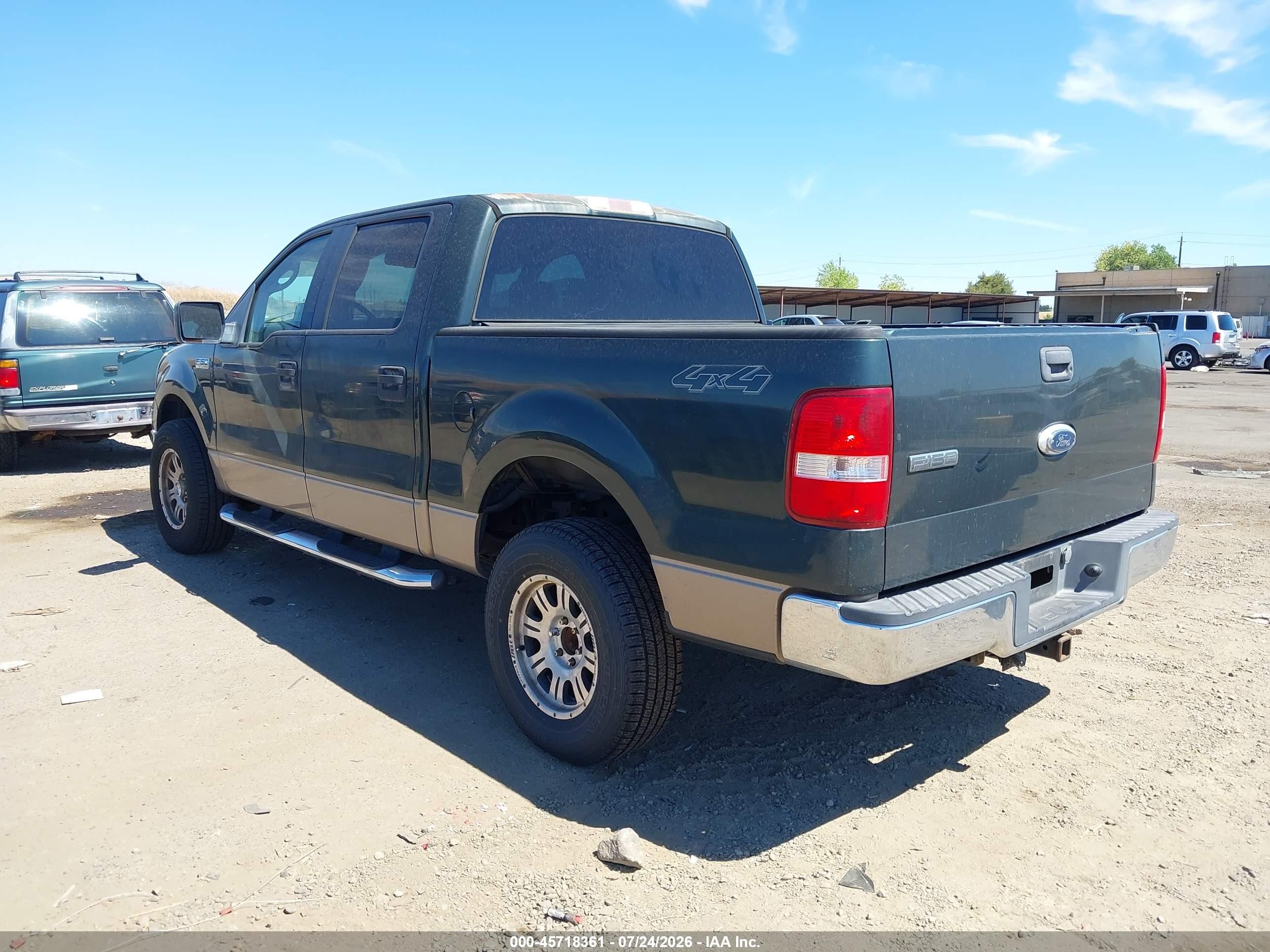 2006 Ford F-150 Fx4/lariat/xlt Gray vin: 1FTPW14566KB24733