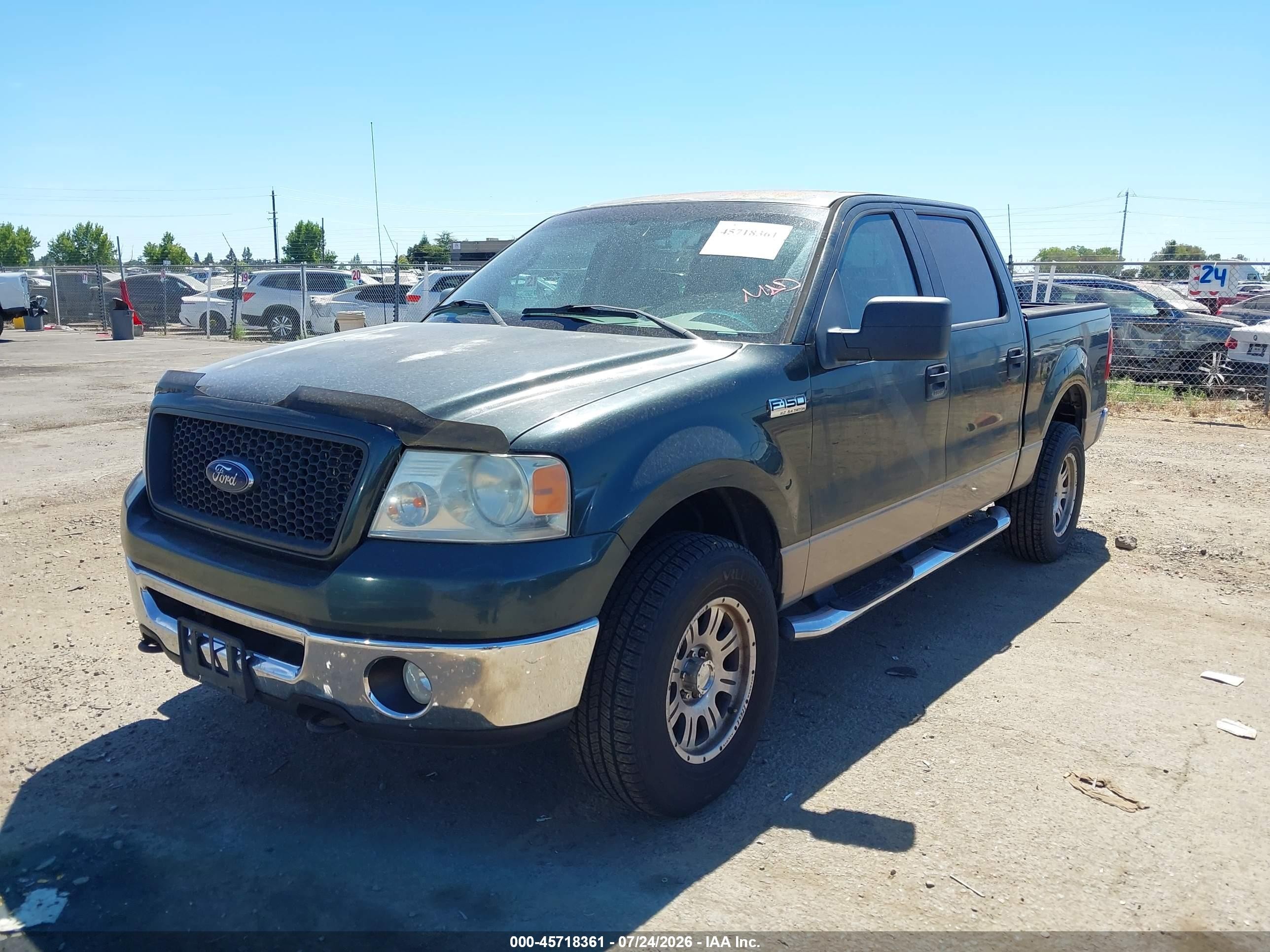 2006 Ford F-150 Fx4/lariat/xlt Gray vin: 1FTPW14566KB24733