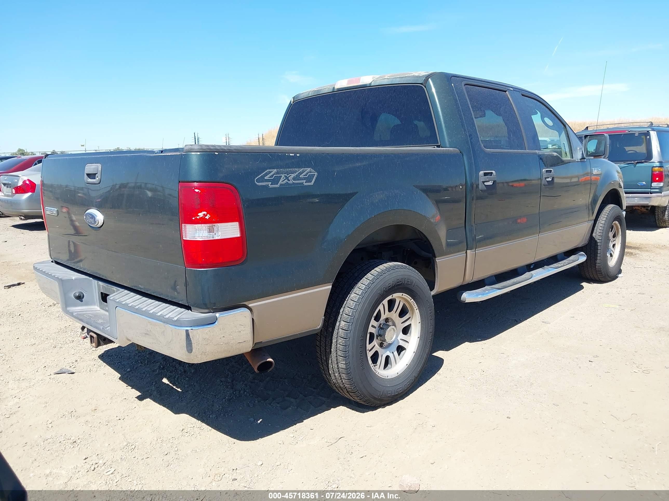 2006 Ford F-150 Fx4/lariat/xlt Gray vin: 1FTPW14566KB24733