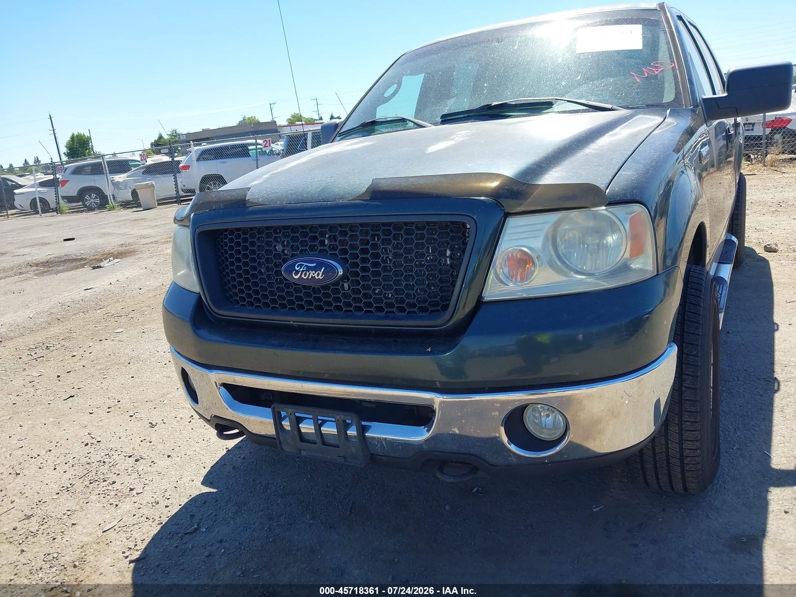 2006 Ford F-150 Fx4/lariat/xlt Gray vin: 1FTPW14566KB24733