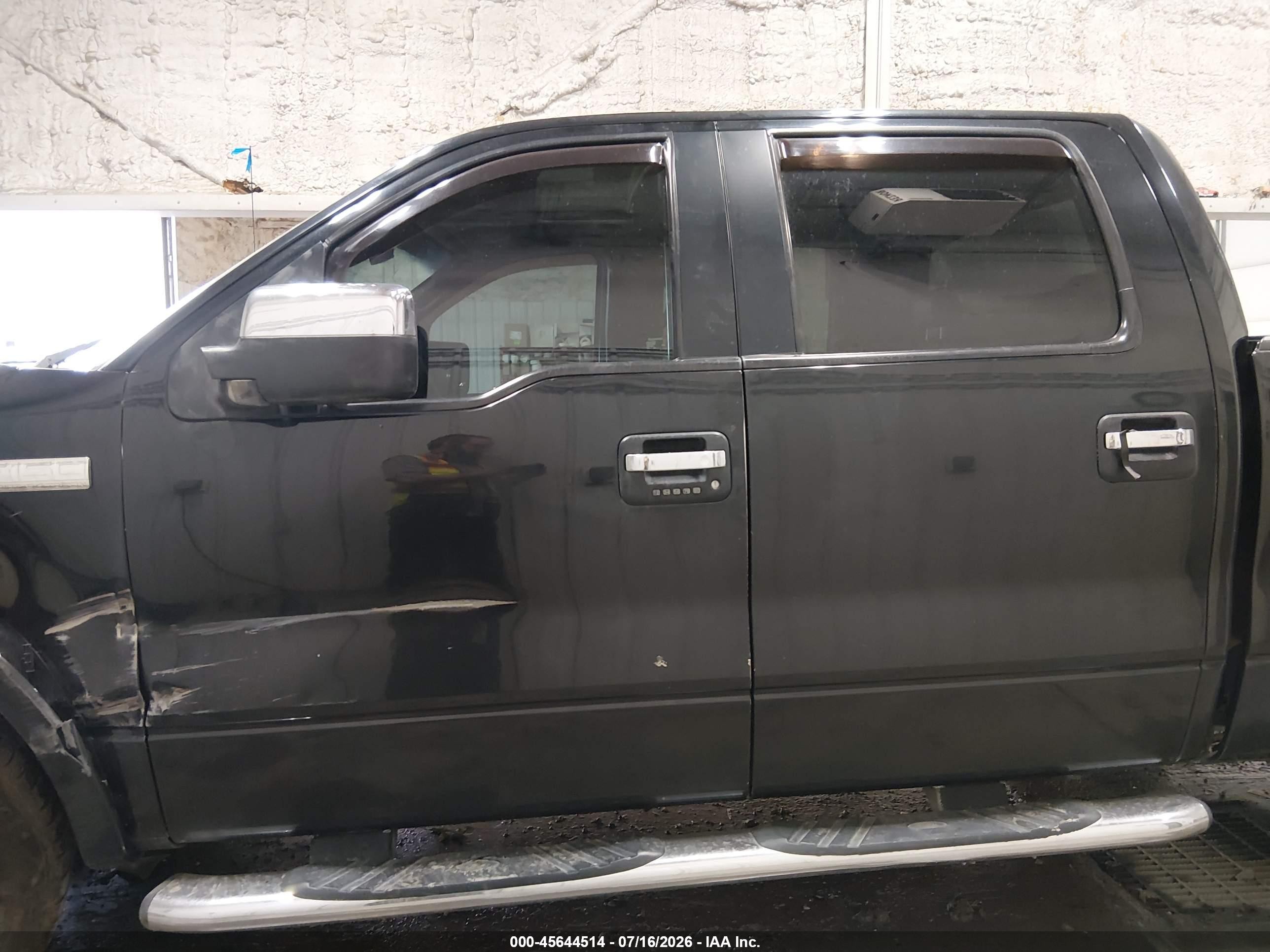 2006 Ford F150 Supercrew Black vin: 1FTPW14566KB85497