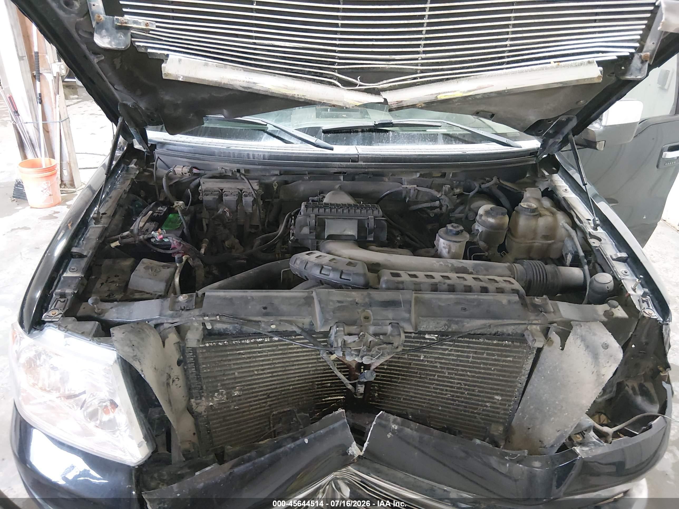 2006 Ford F150 Supercrew Black vin: 1FTPW14566KB85497