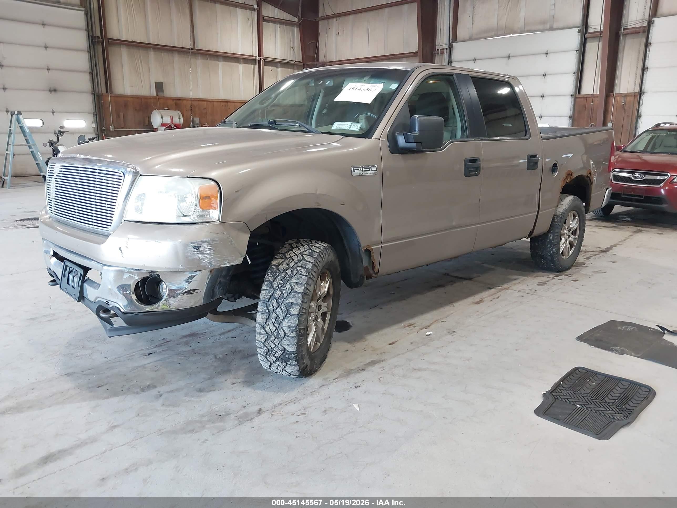 2006 Ford F-150 Fx4/lariat/xlt Tan vin: 1FTPW14566KB93082
