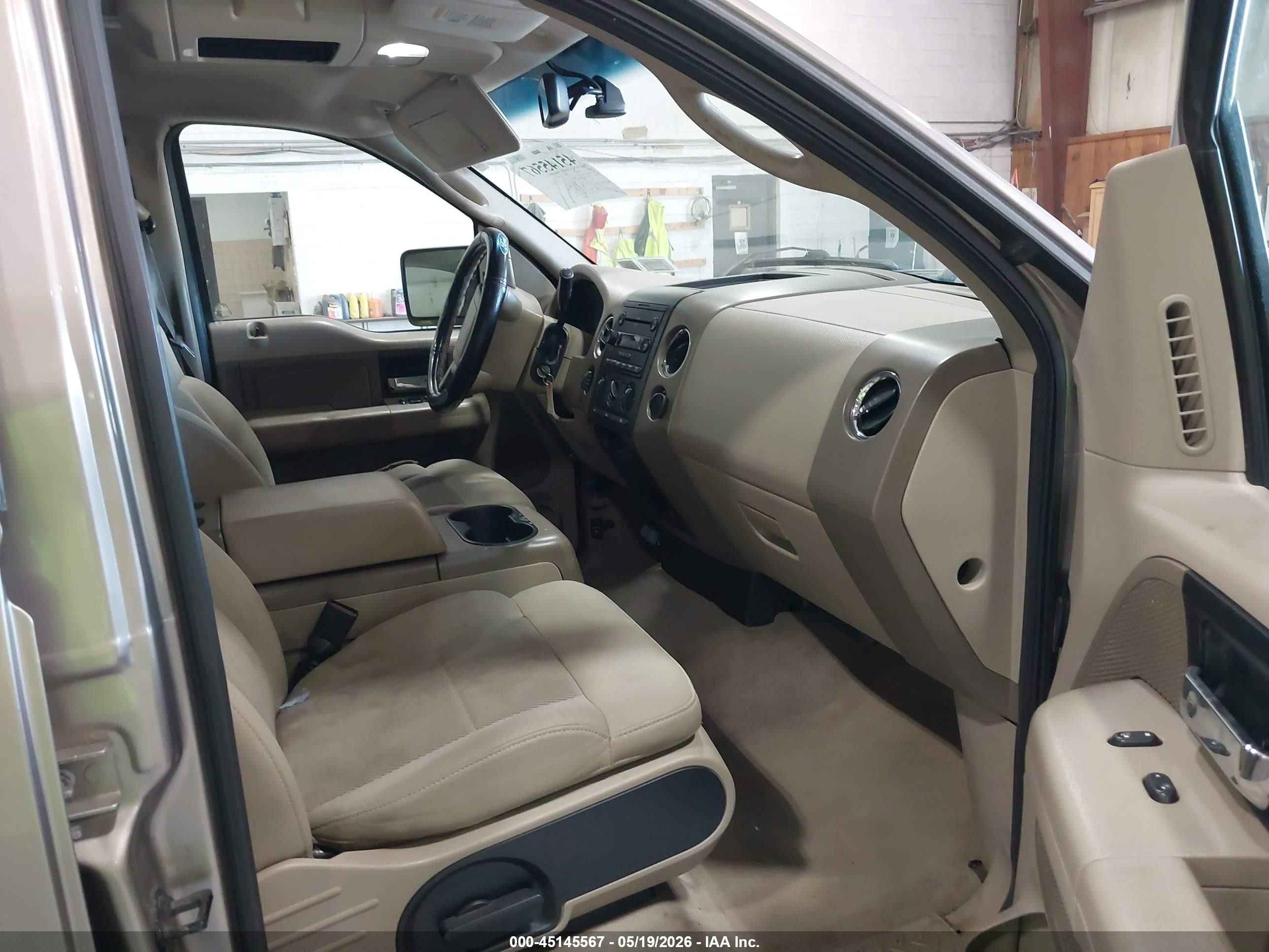 2006 Ford F-150 Fx4/lariat/xlt Tan vin: 1FTPW14566KB93082
