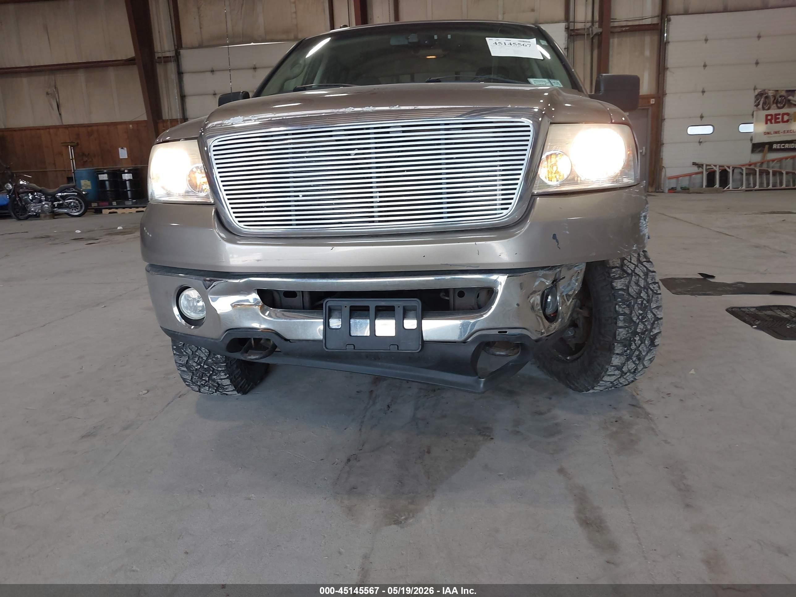 2006 Ford F-150 Fx4/lariat/xlt Tan vin: 1FTPW14566KB93082