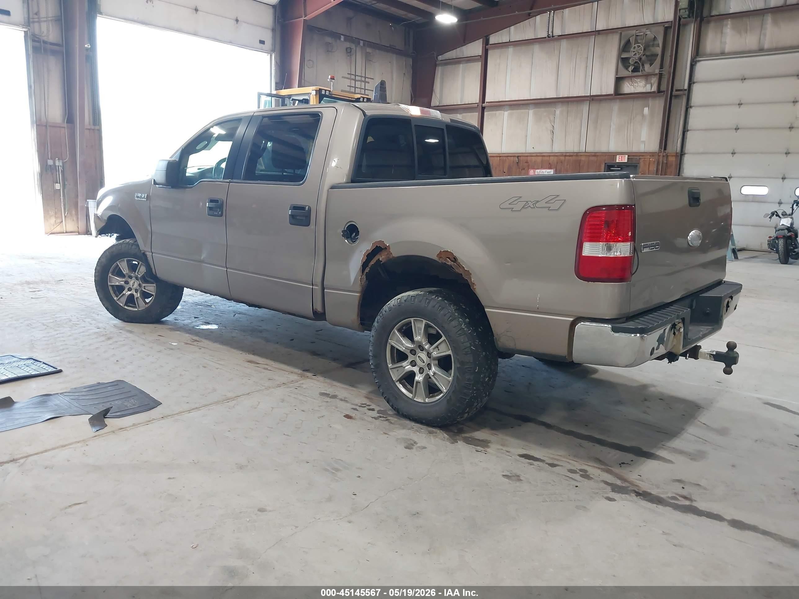 2006 Ford F-150 Fx4/lariat/xlt Tan vin: 1FTPW14566KB93082