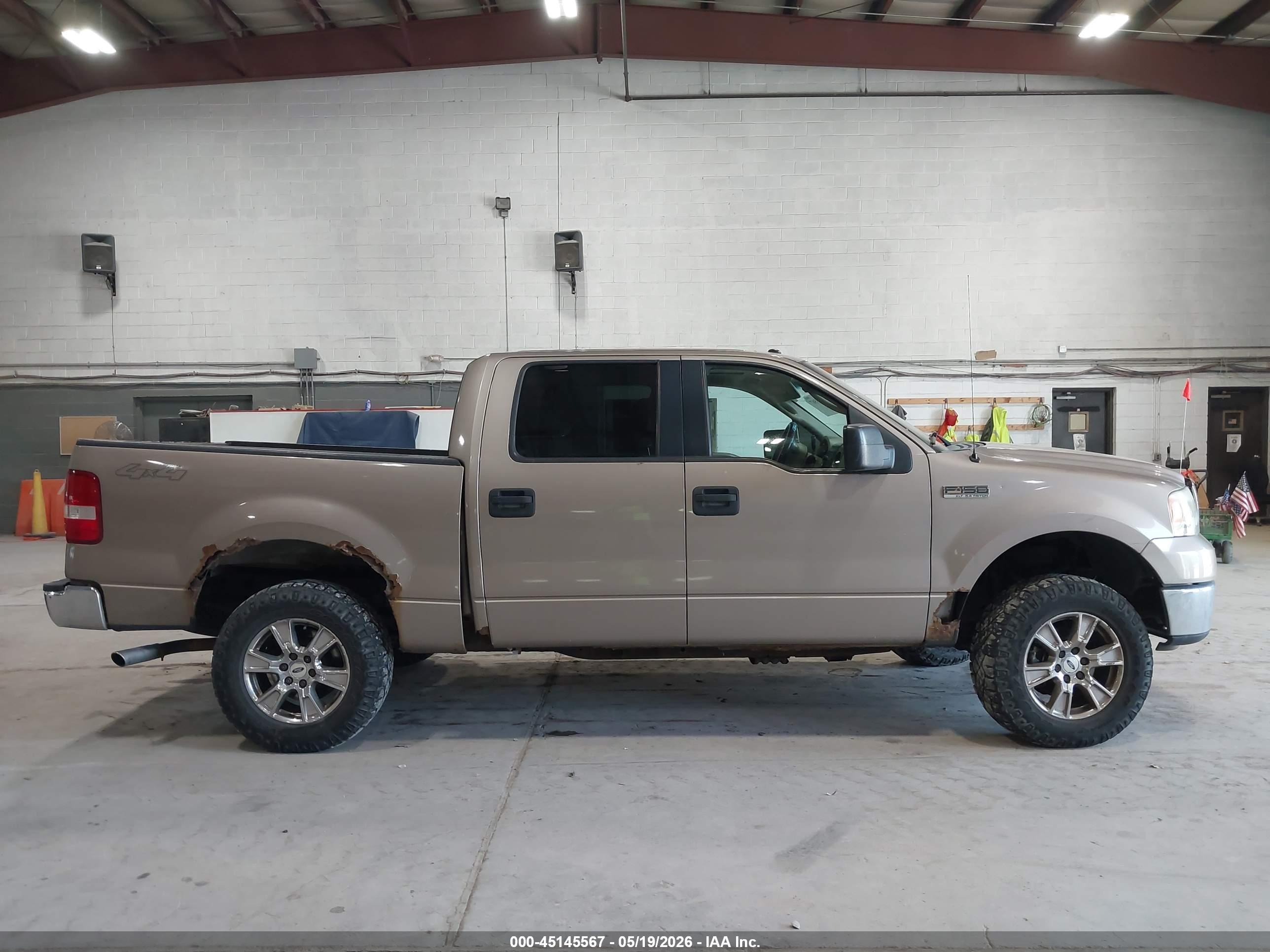 2006 Ford F-150 Fx4/lariat/xlt Tan vin: 1FTPW14566KB93082