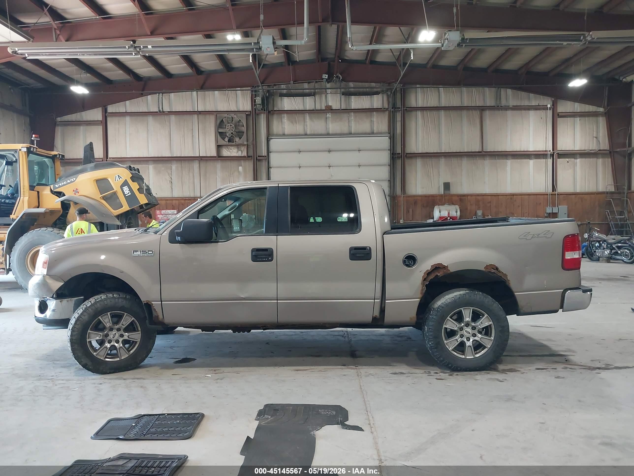 2006 Ford F-150 Fx4/lariat/xlt Tan vin: 1FTPW14566KB93082