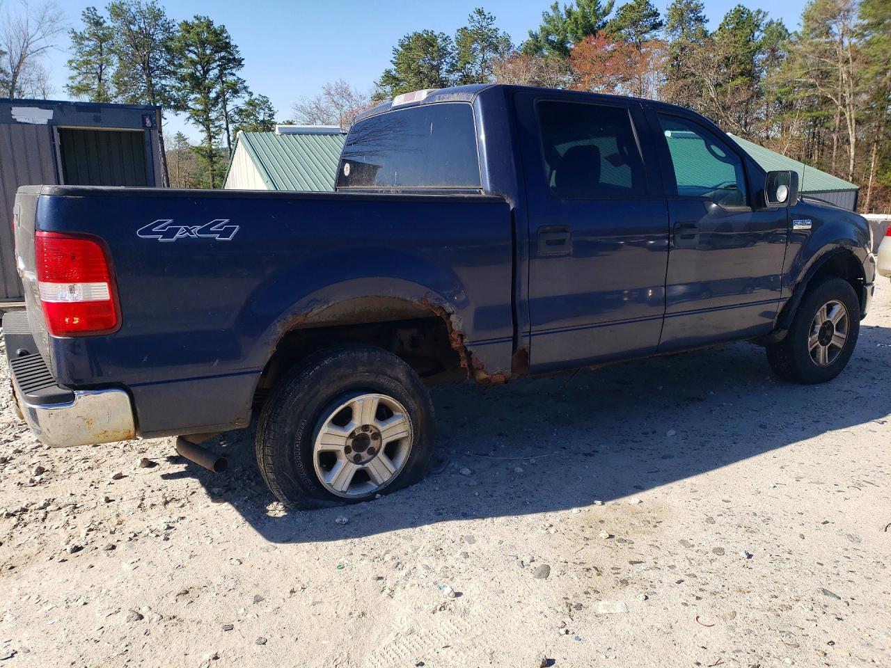 2006 Ford F150 Xlt Blue vin: 1FTPW14566KC83168