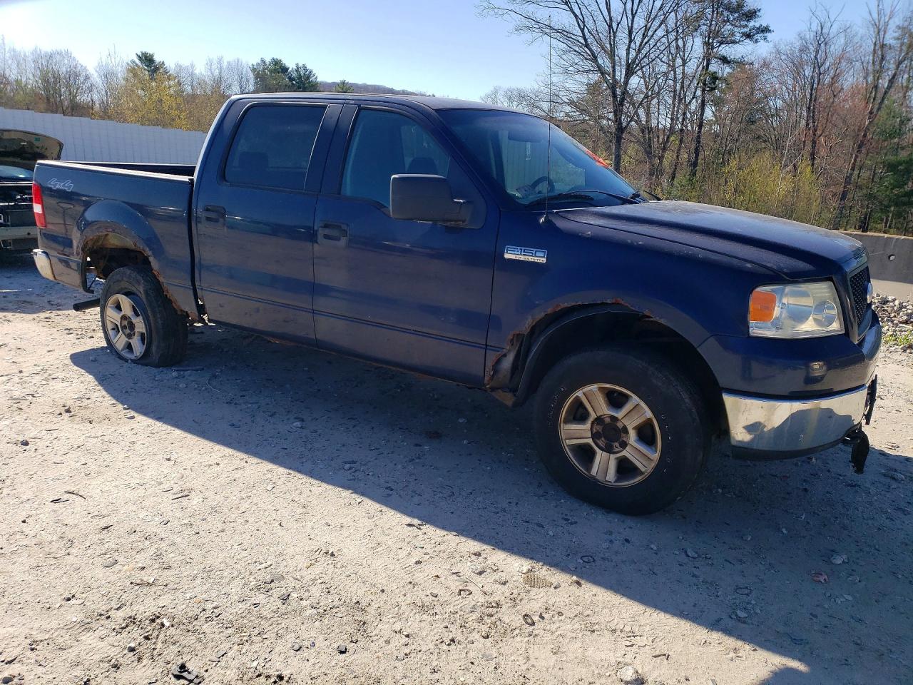 2006 Ford F150 Xlt Blue vin: 1FTPW14566KC83168