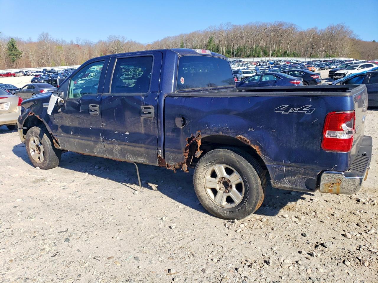 2006 Ford F150 Xlt Blue vin: 1FTPW14566KC83168