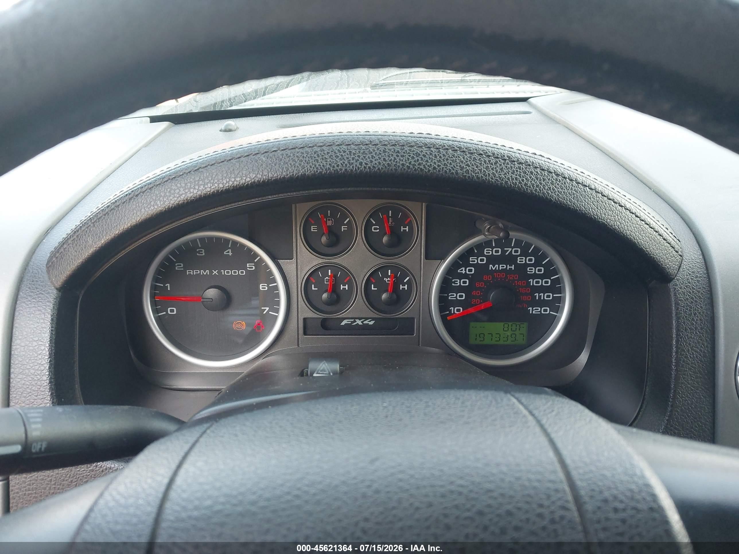 2006 Ford F-150 Fx4/lariat/xlt Black vin: 1FTPW14566KD53218