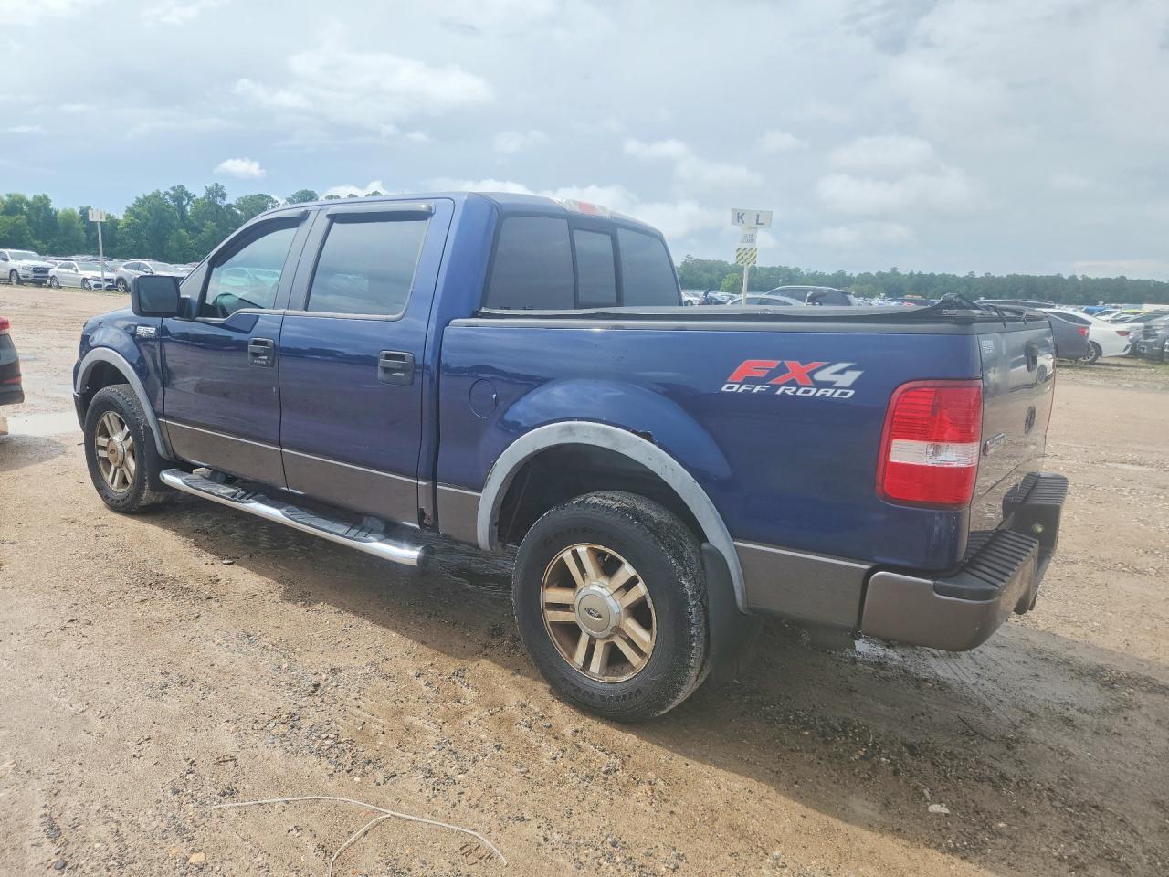 2007 Ford F150 Supercrew Синий vin: 1FTPW14567FB32924