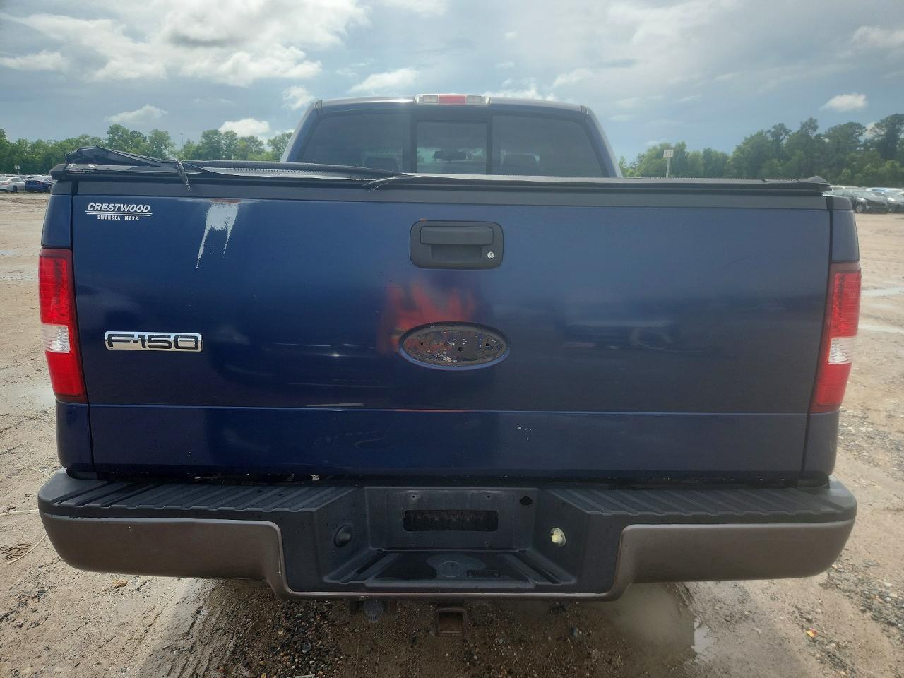2007 Ford F150 Supercrew Синий vin: 1FTPW14567FB32924