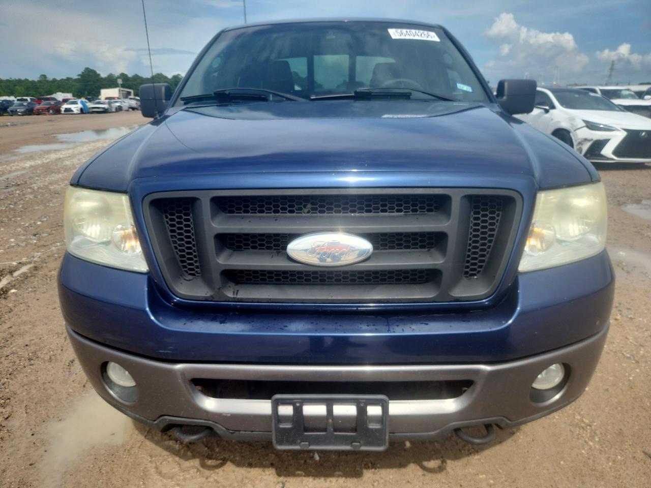 2007 Ford F150 Supercrew Синий vin: 1FTPW14567FB32924