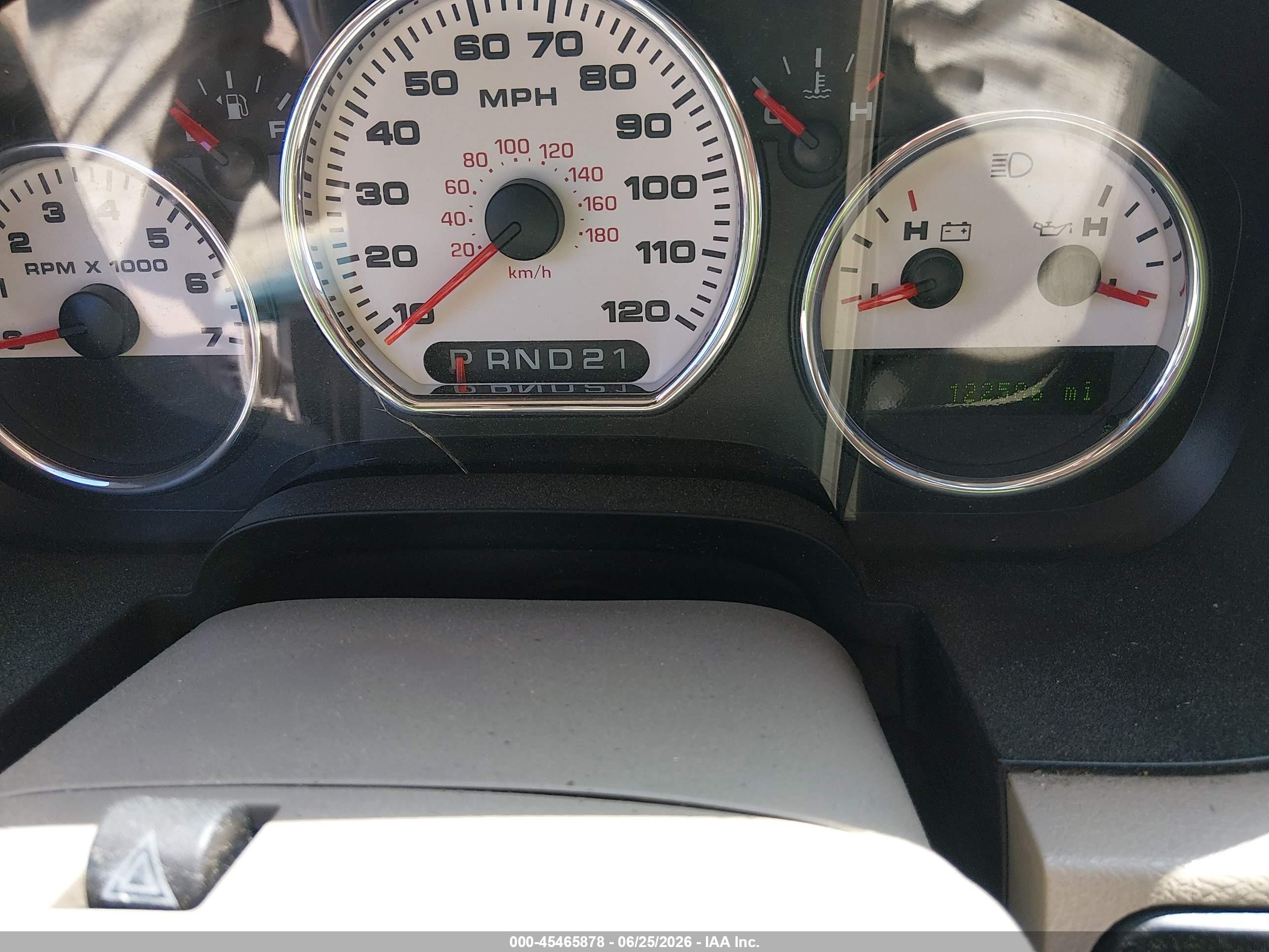 2007 Ford F-150 Fx4/lariat/xlt Белый vin: 1FTPW14567FB49979
