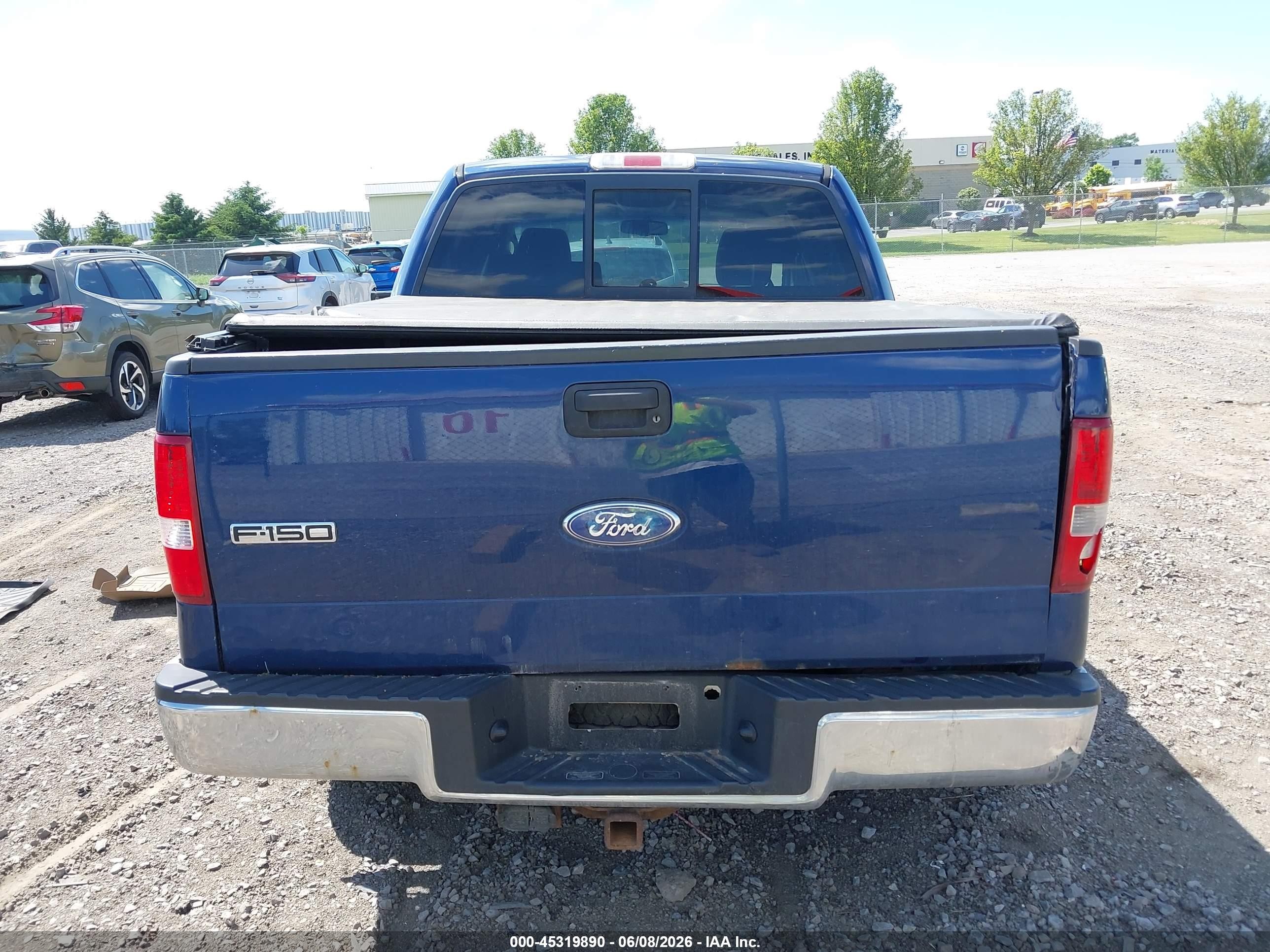 2008 Ford F-150 60th Anniversary/fx4/king Ranch/lariat/limited/xlt Синий vin: 1FTPW14568FA35790