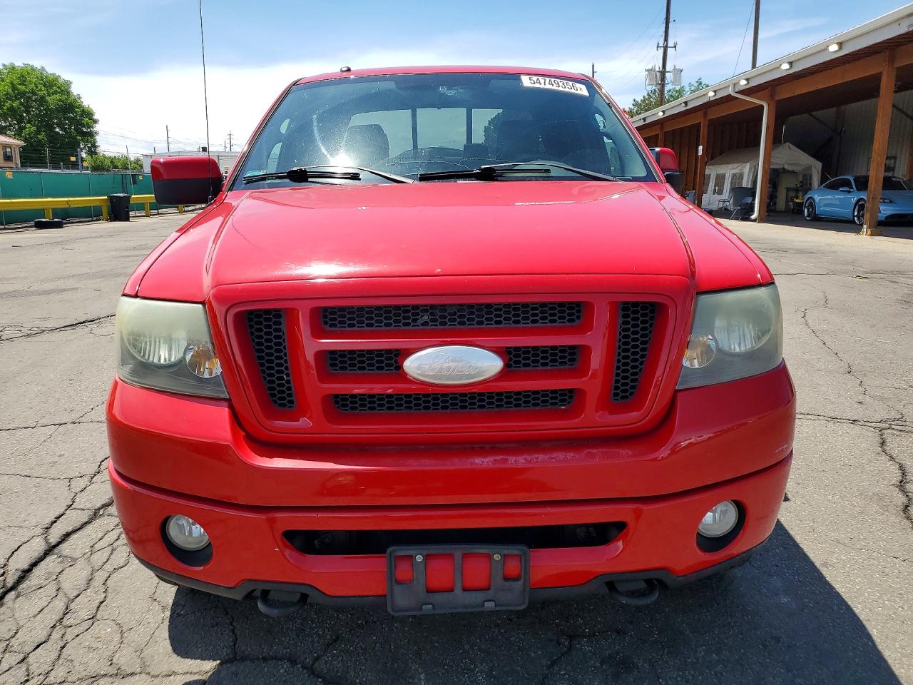 2008 Ford F150 Supercrew Red vin: 1FTPW14568FC12371