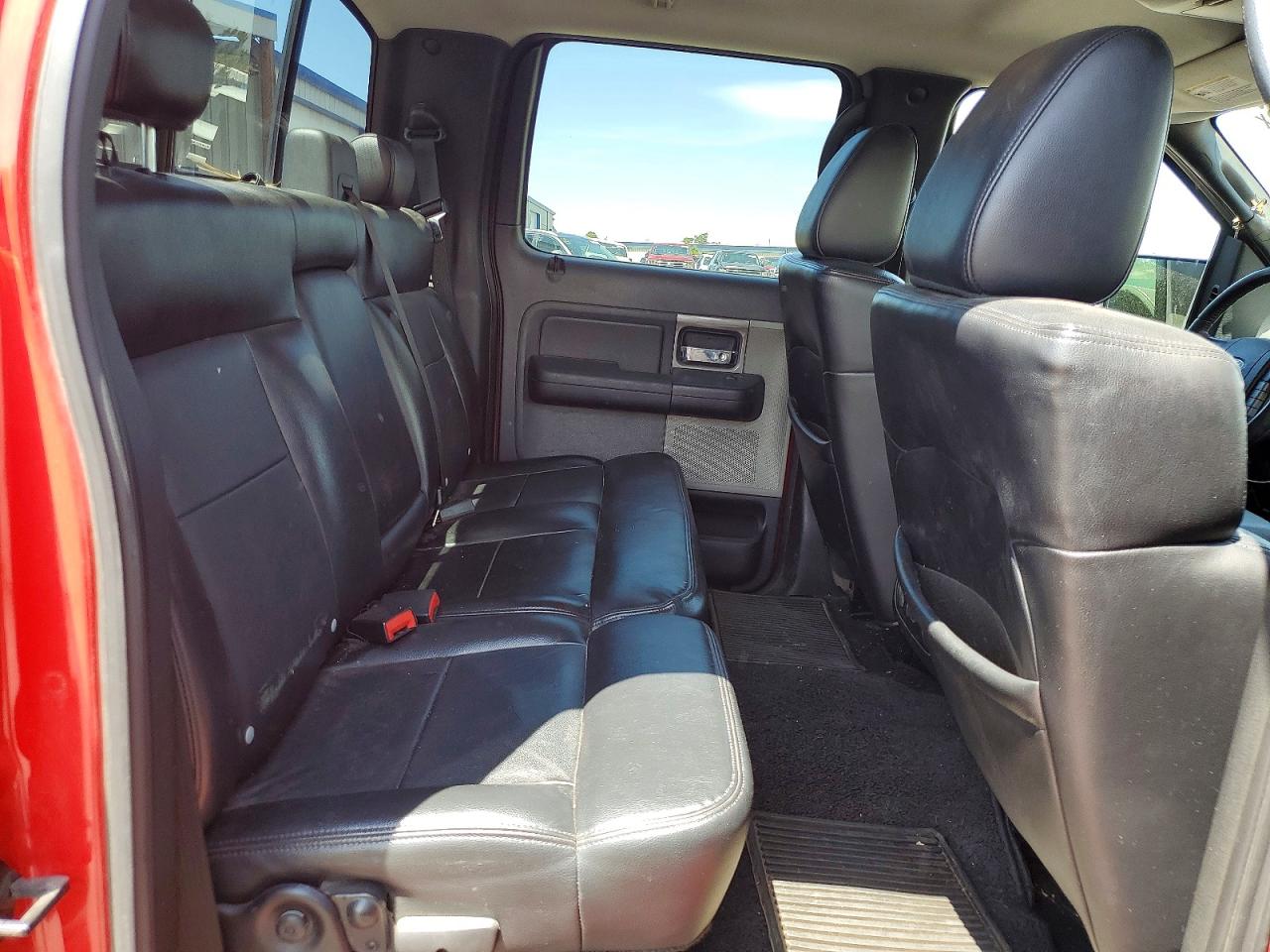 2008 Ford F150 Supercrew Red vin: 1FTPW14568FC12371