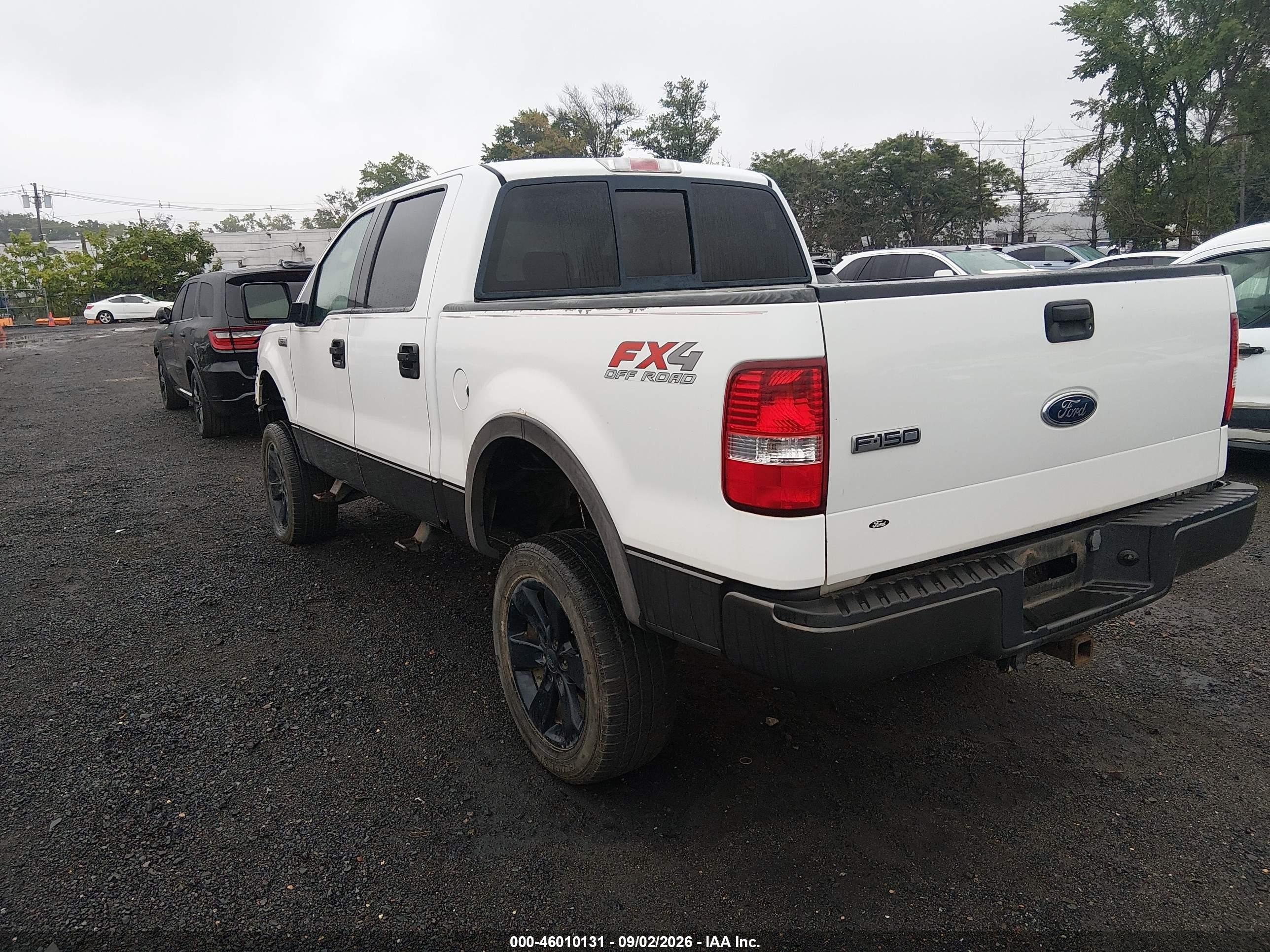 2004 Ford F-150 Fx4/lariat/xlt White vin: 1FTPW14574FA33234