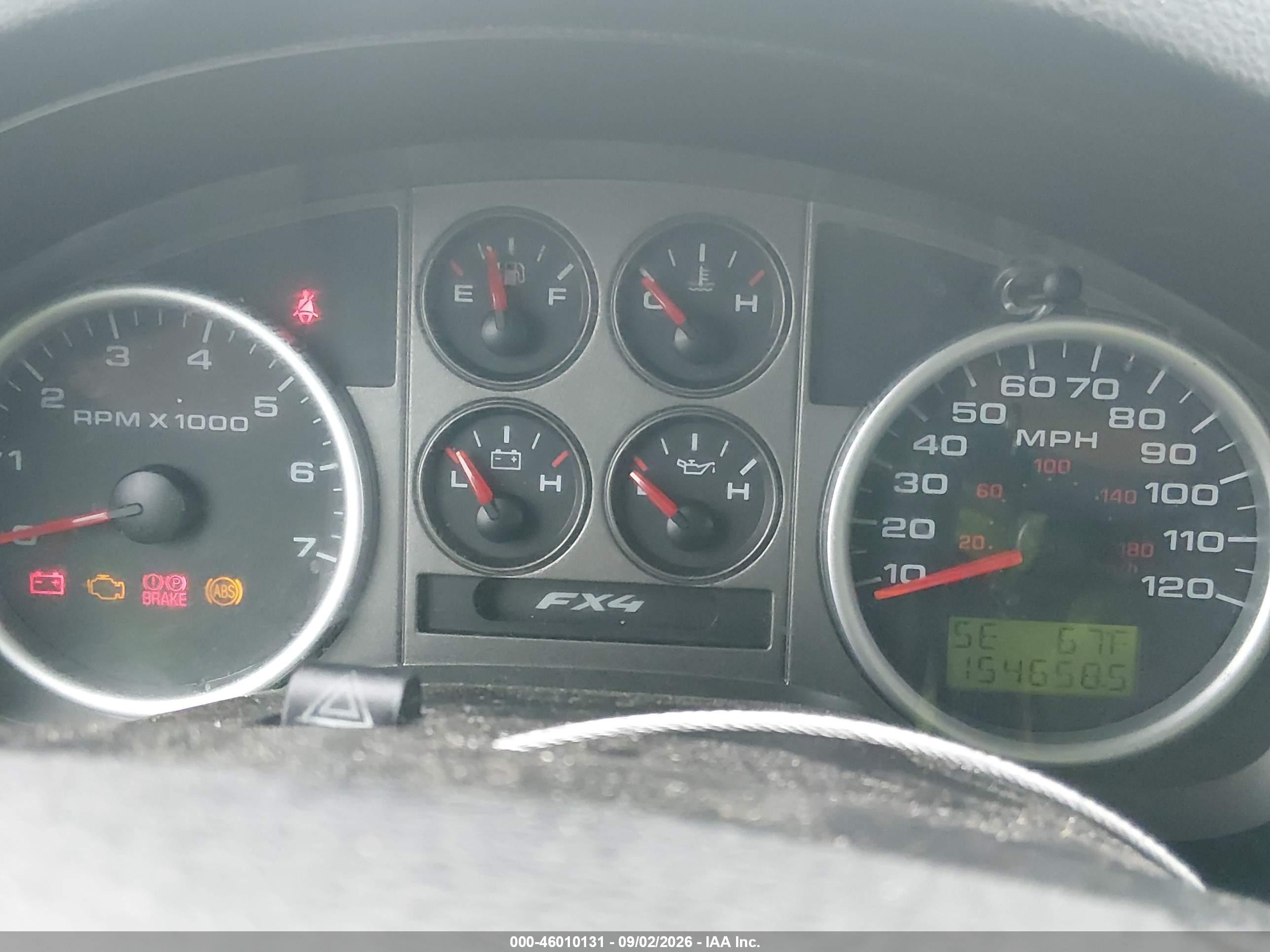 2004 Ford F-150 Fx4/lariat/xlt White vin: 1FTPW14574FA33234