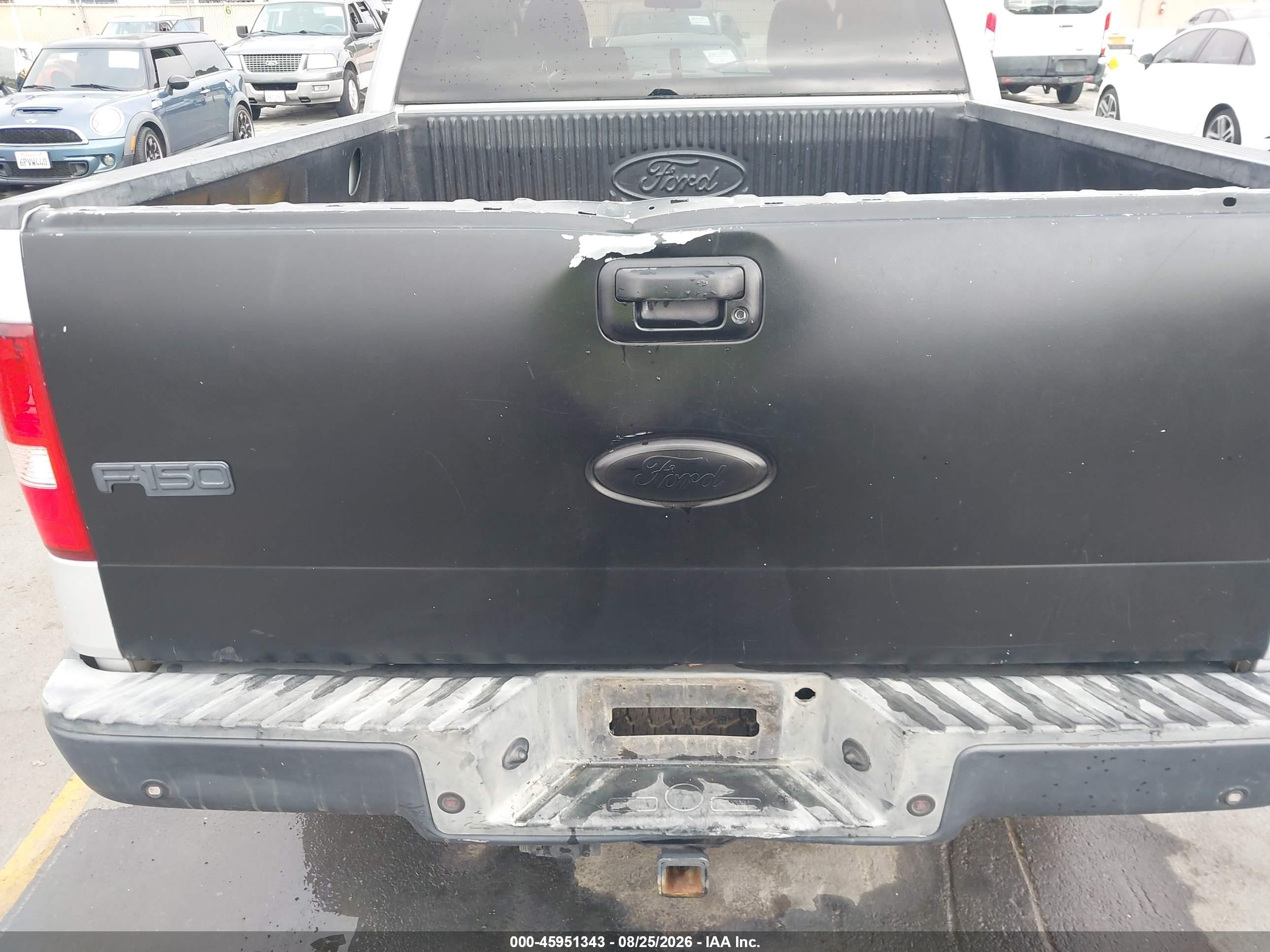 2004 Ford F-150 Fx4/lariat/xlt Gray vin: 1FTPW14574KA06154