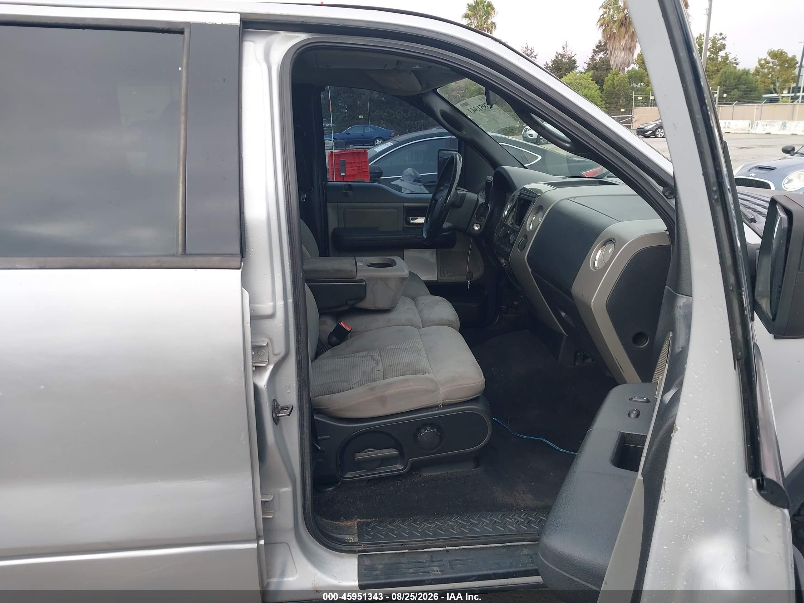 2004 Ford F-150 Fx4/lariat/xlt Gray vin: 1FTPW14574KA06154