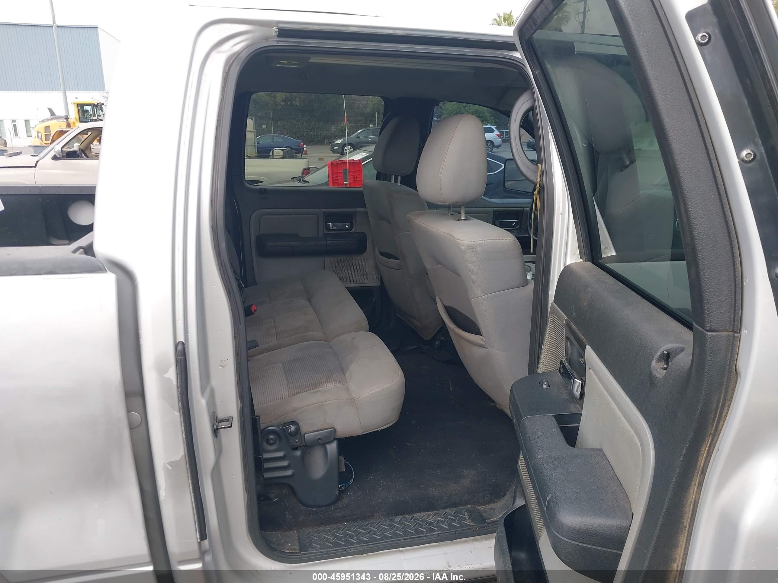 2004 Ford F-150 Fx4/lariat/xlt Gray vin: 1FTPW14574KA06154