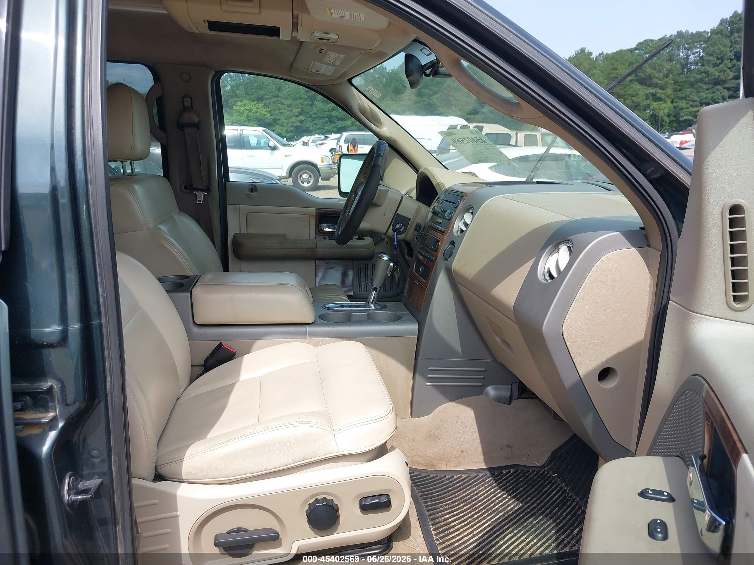 2004 Ford F-150 Fx4/lariat/xlt Green vin: 1FTPW14574KC00005