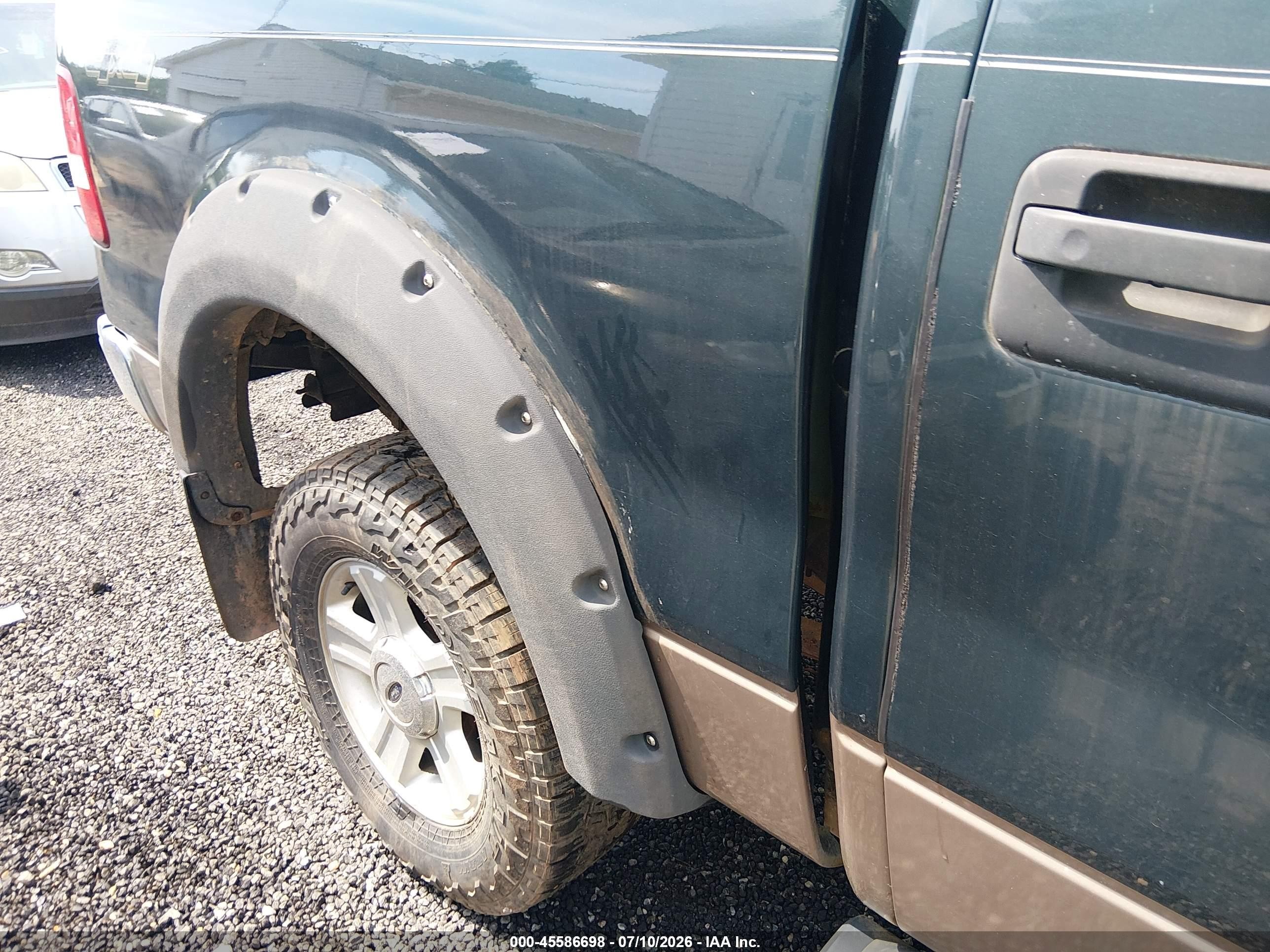 2004 Ford F-150 Fx4/lariat/xlt Green vin: 1FTPW14574KC02868